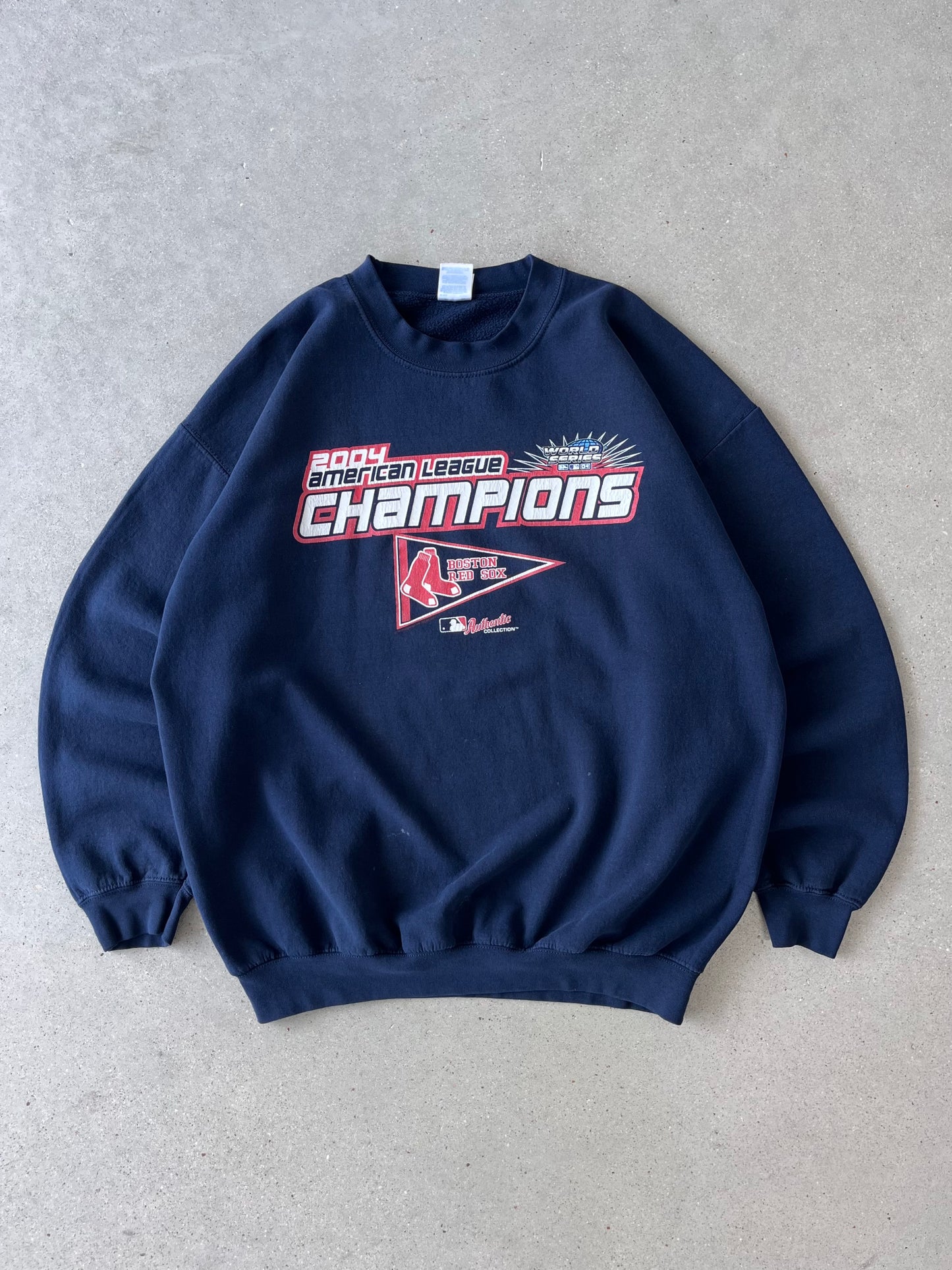 Vintage 2004 Boston Red Sox Crewneck - XL