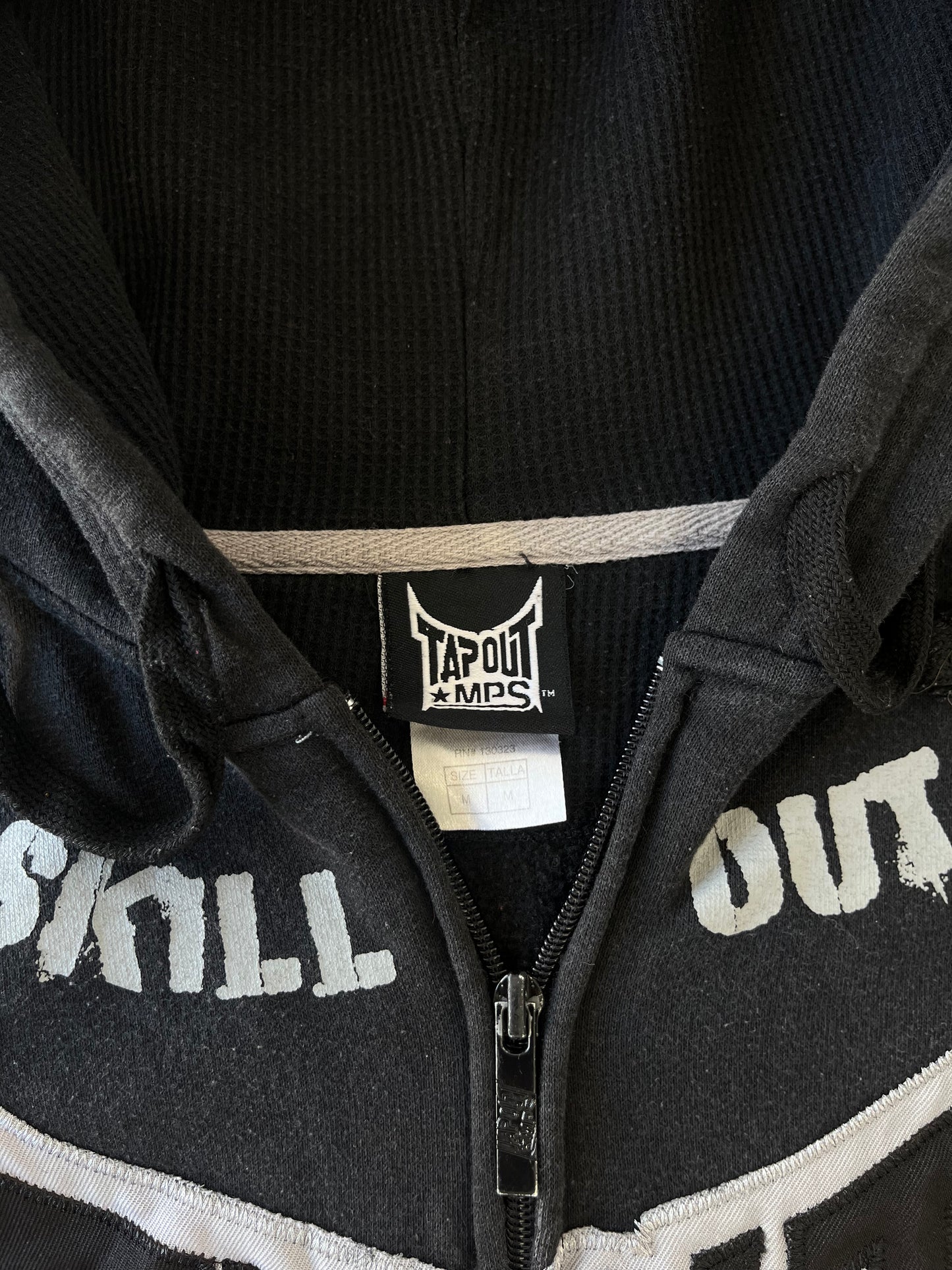 Vintage Y2K TAPOUT MPS Zip-up Hoodie - M