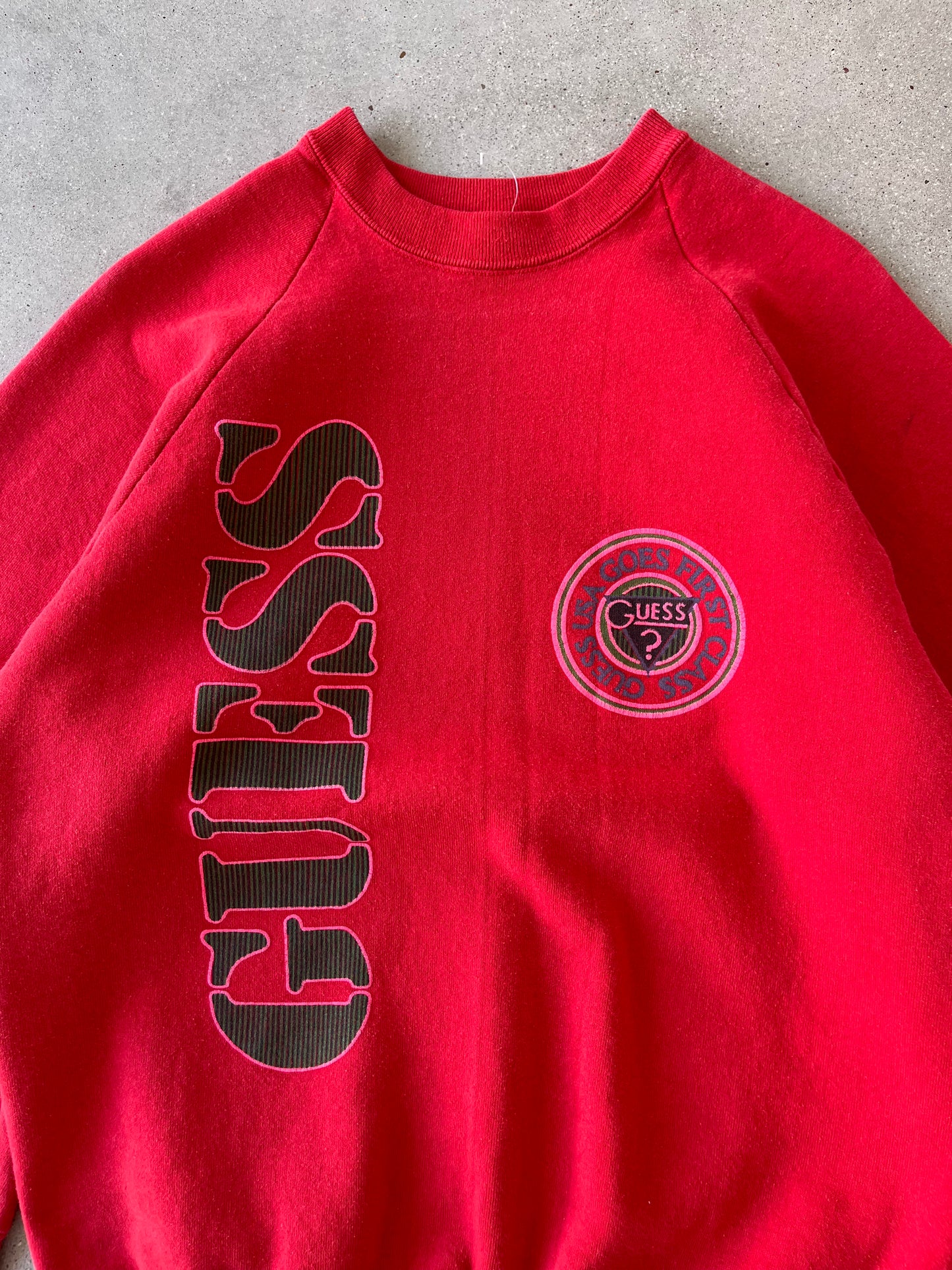 Vintage 90s GUESS Crewneck - L