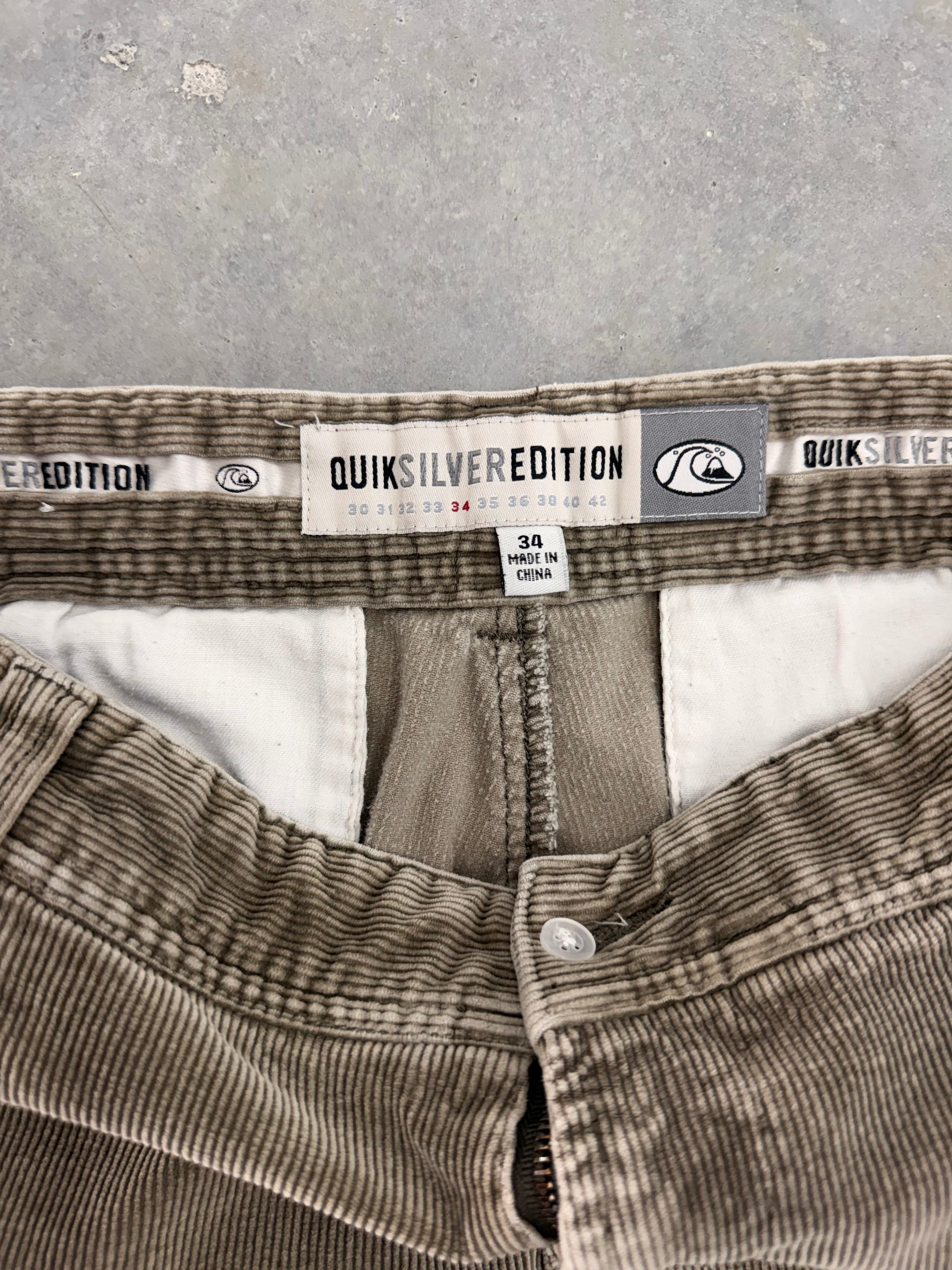 Vintage QuikSilver Corduroy Pants - 34x28