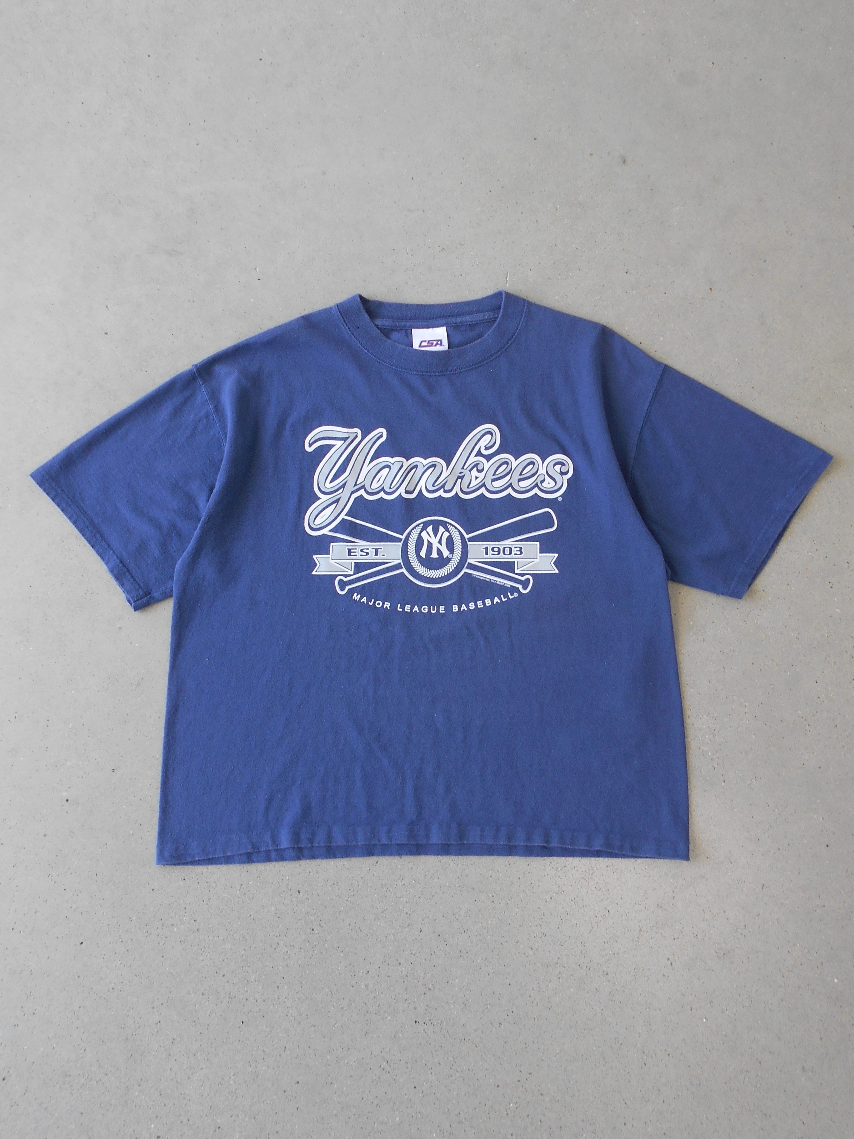 Vintage 2006 Yankees MLB Boxy Tee - L