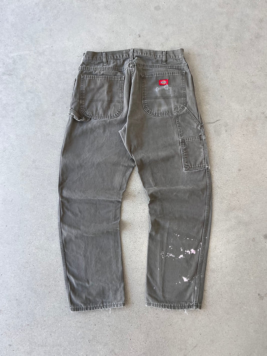 Vintage Dickies Olive Carpenter Pants - 34x32