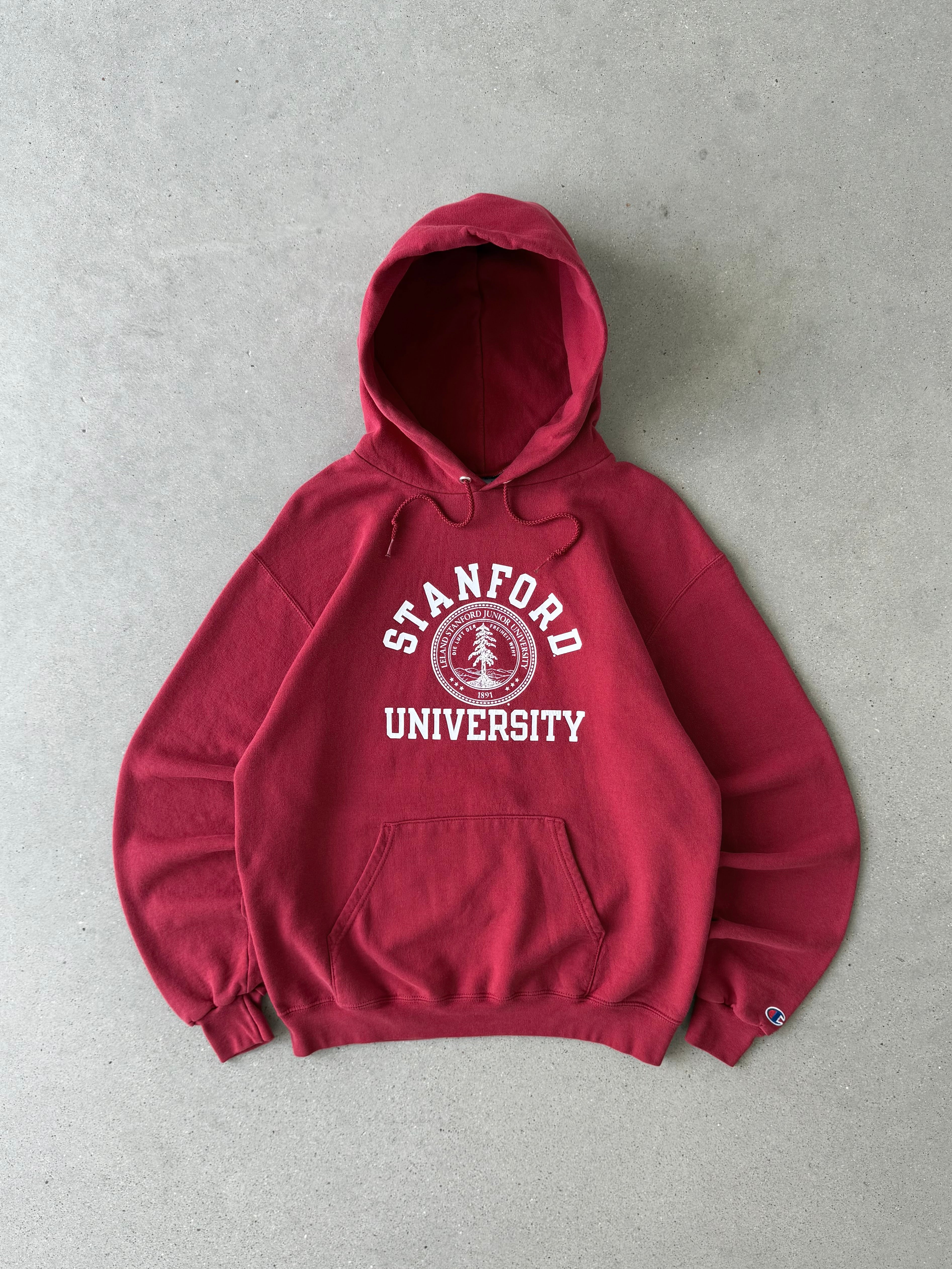 Vintage Stanford Univeristy Hoodie - M