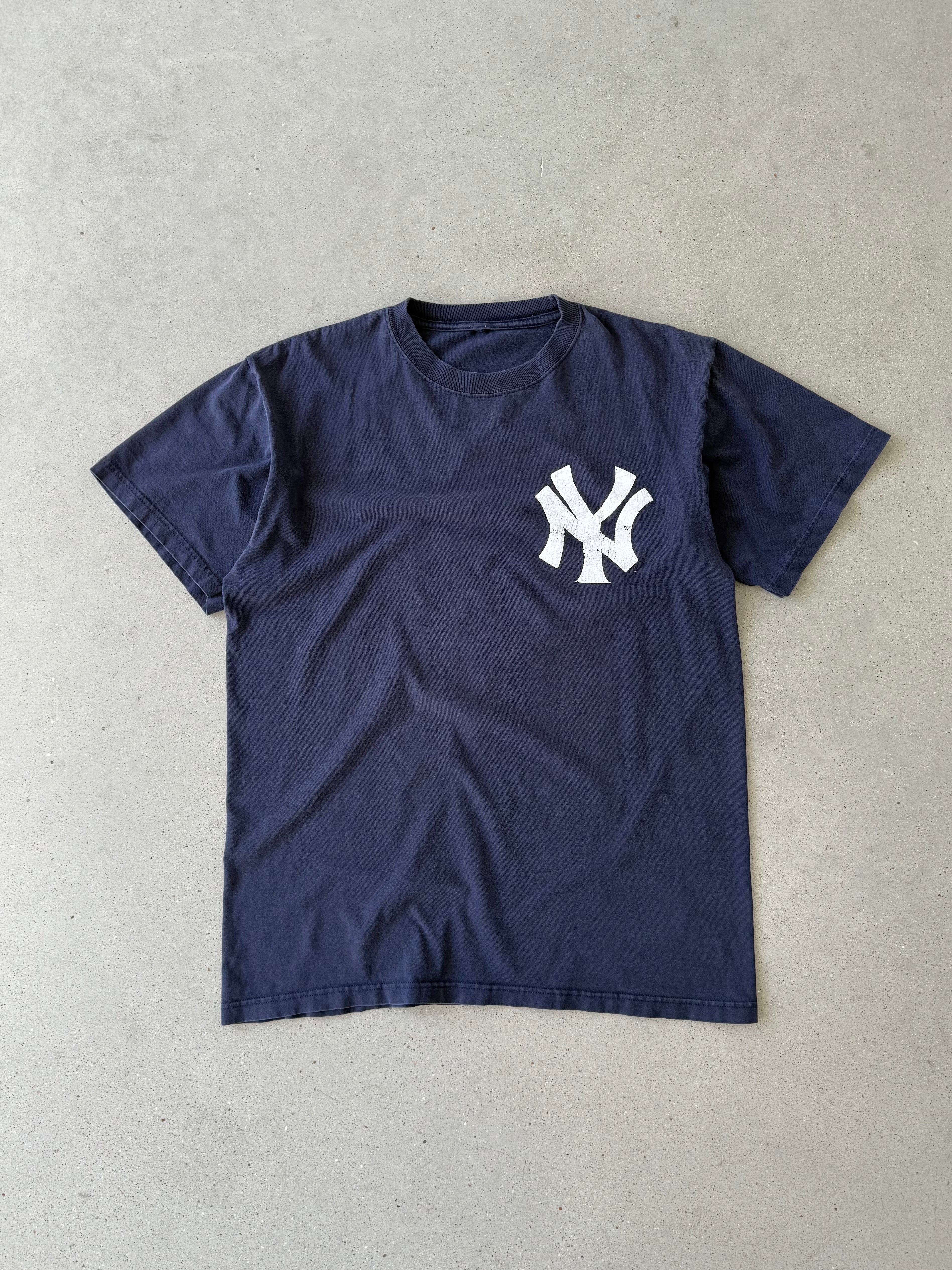 Vintage NY Yankees Chest Logo Jeter #2 Tee - L