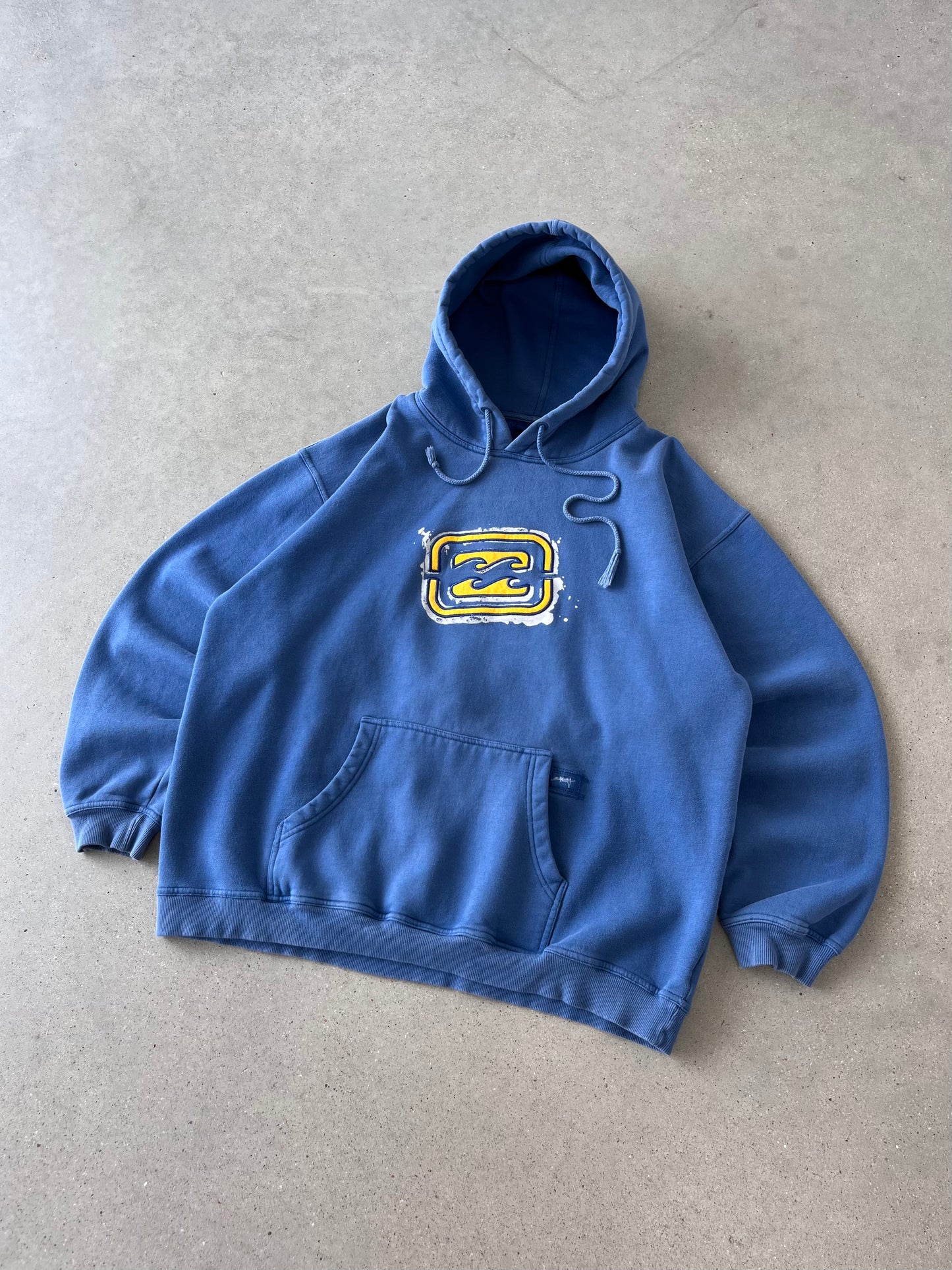 Vintage Billabong Blue Hoodie - XL