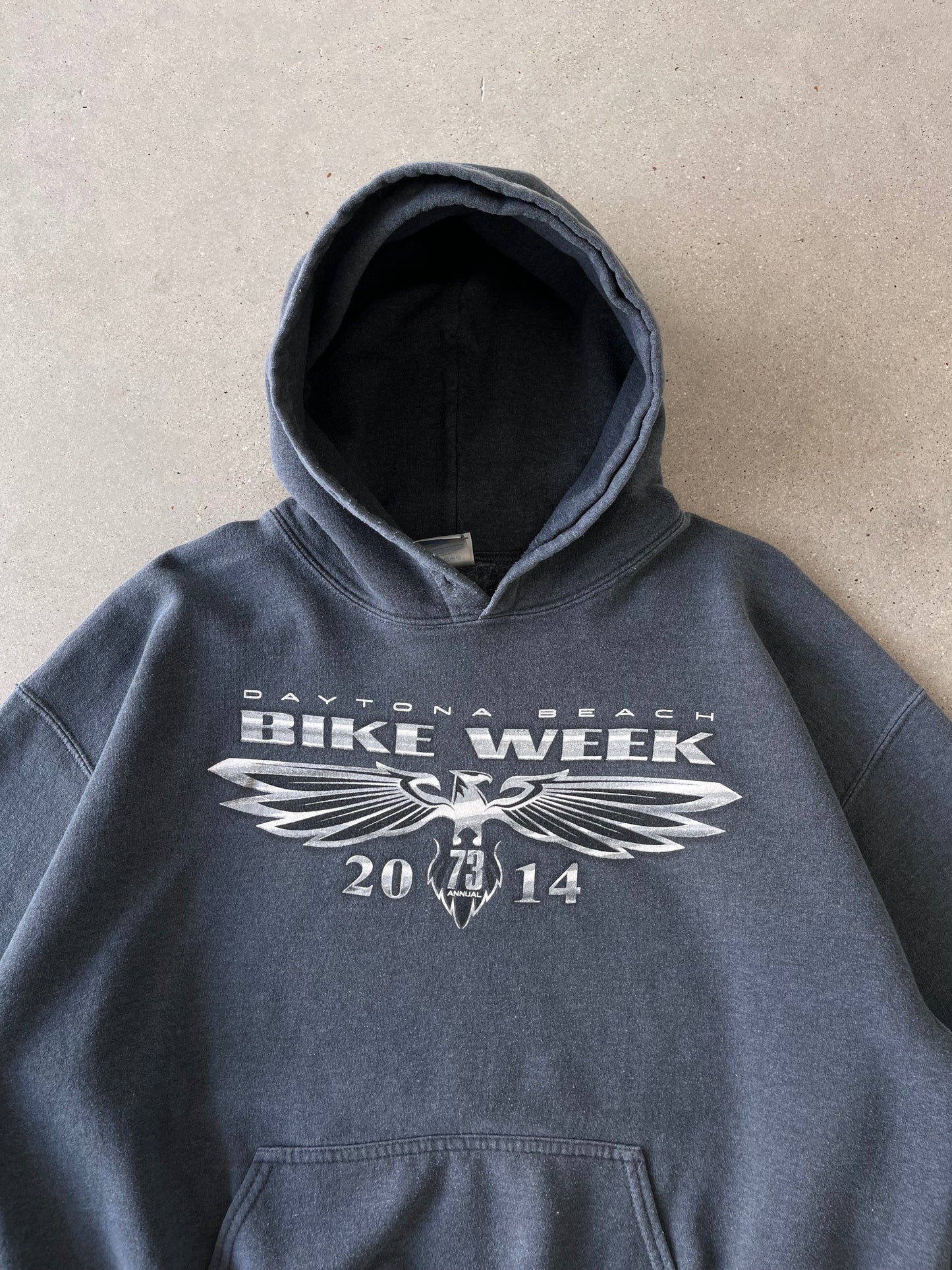 Vintage 2014 Daytona Bike Week Hoodie - L