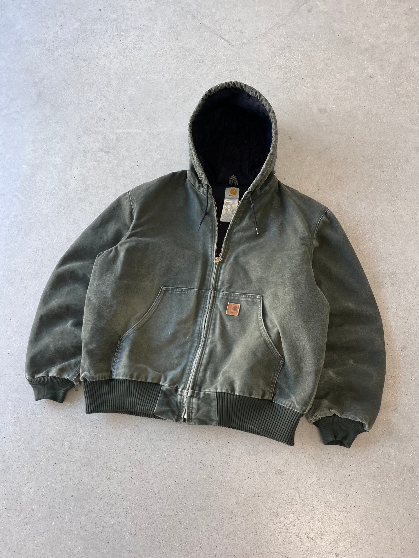 Vintage Carhartt Olive Active Jacket - L