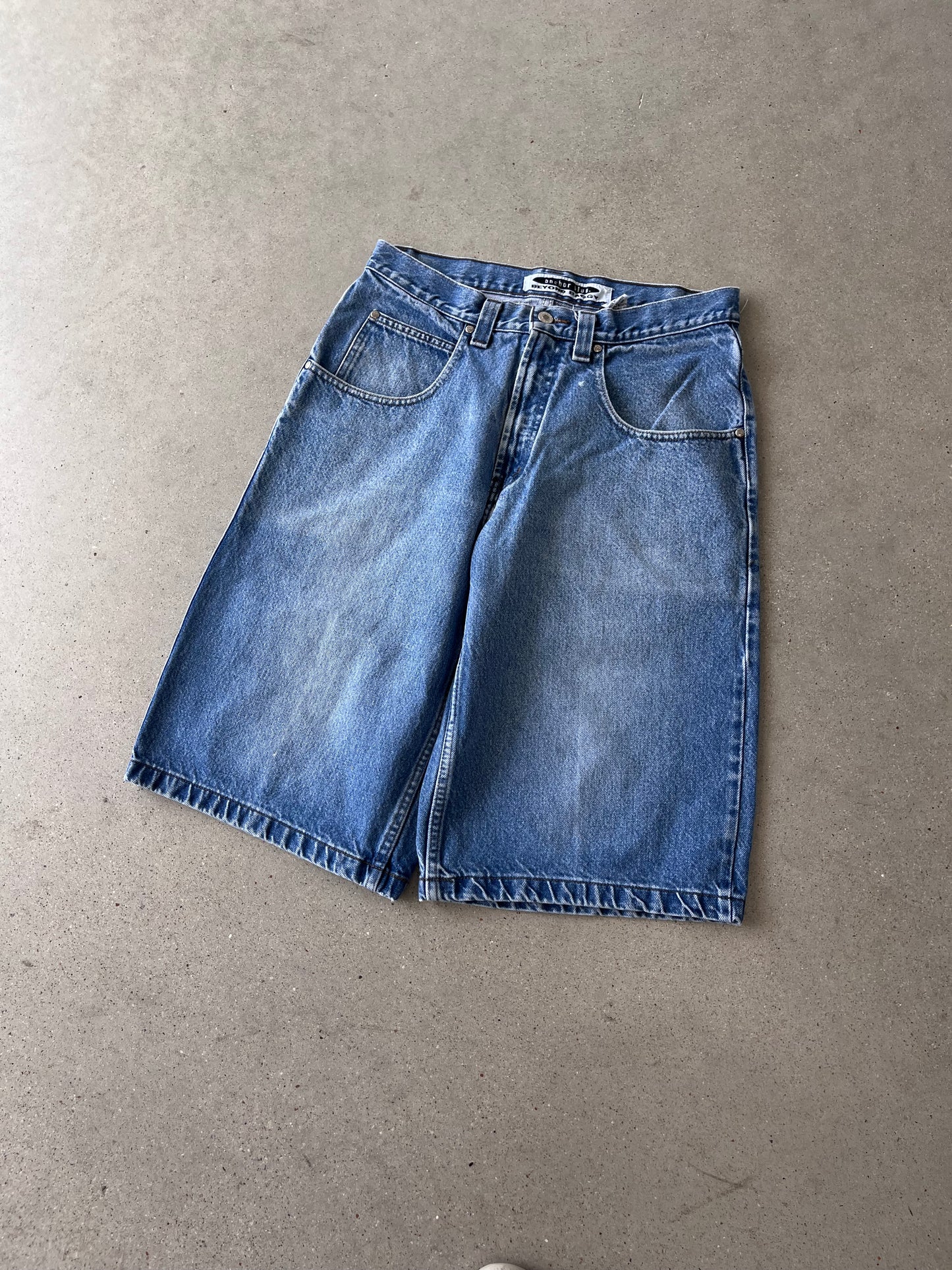 Vintage Anchor Blue Beyond Baggy Jorts - 32