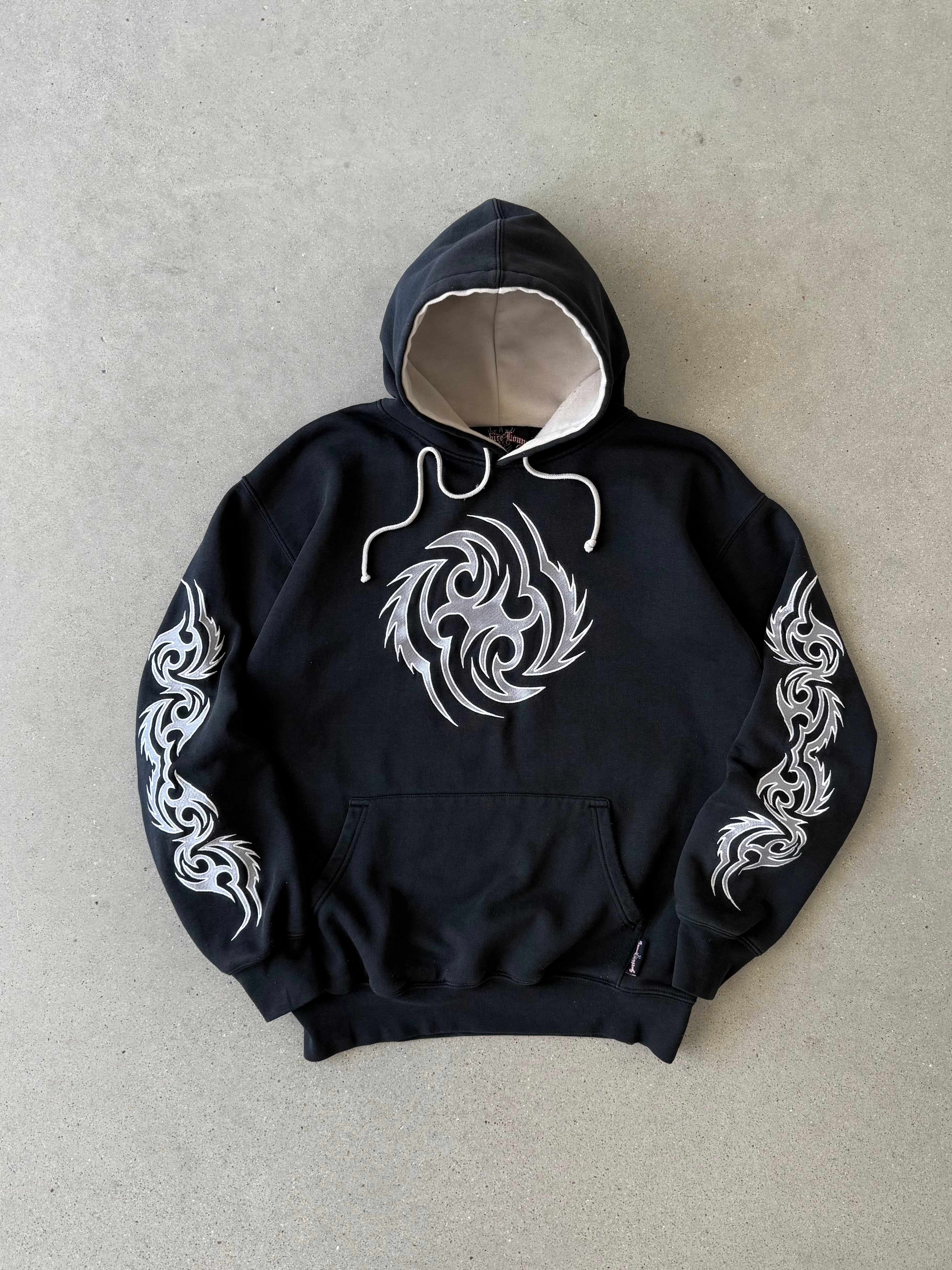 Vintage Y2K Sapphire Lounge Hoodie - M