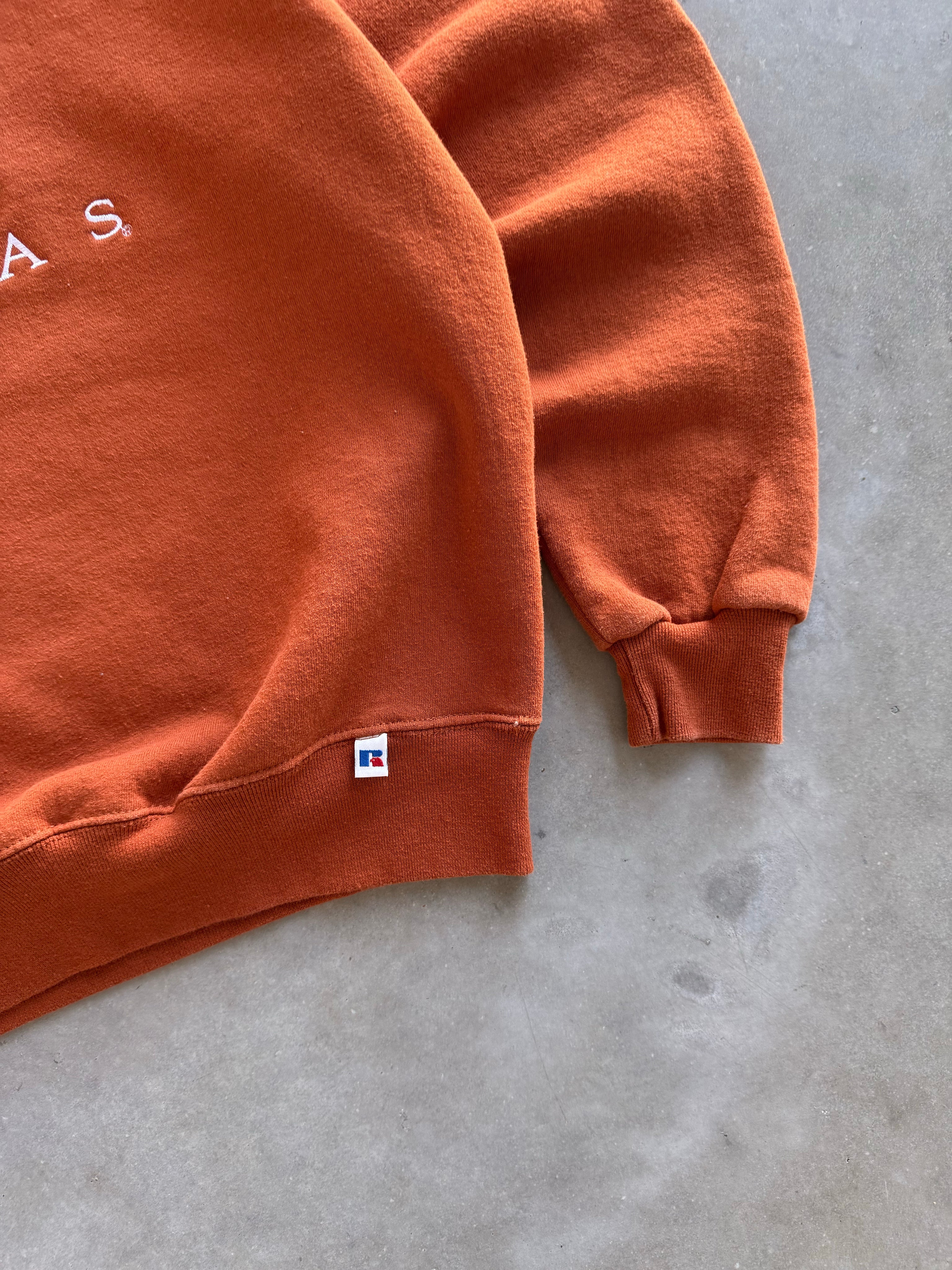 Vintage 1990s Texas Longhorns Russell Athletic Sweatshirt (M)