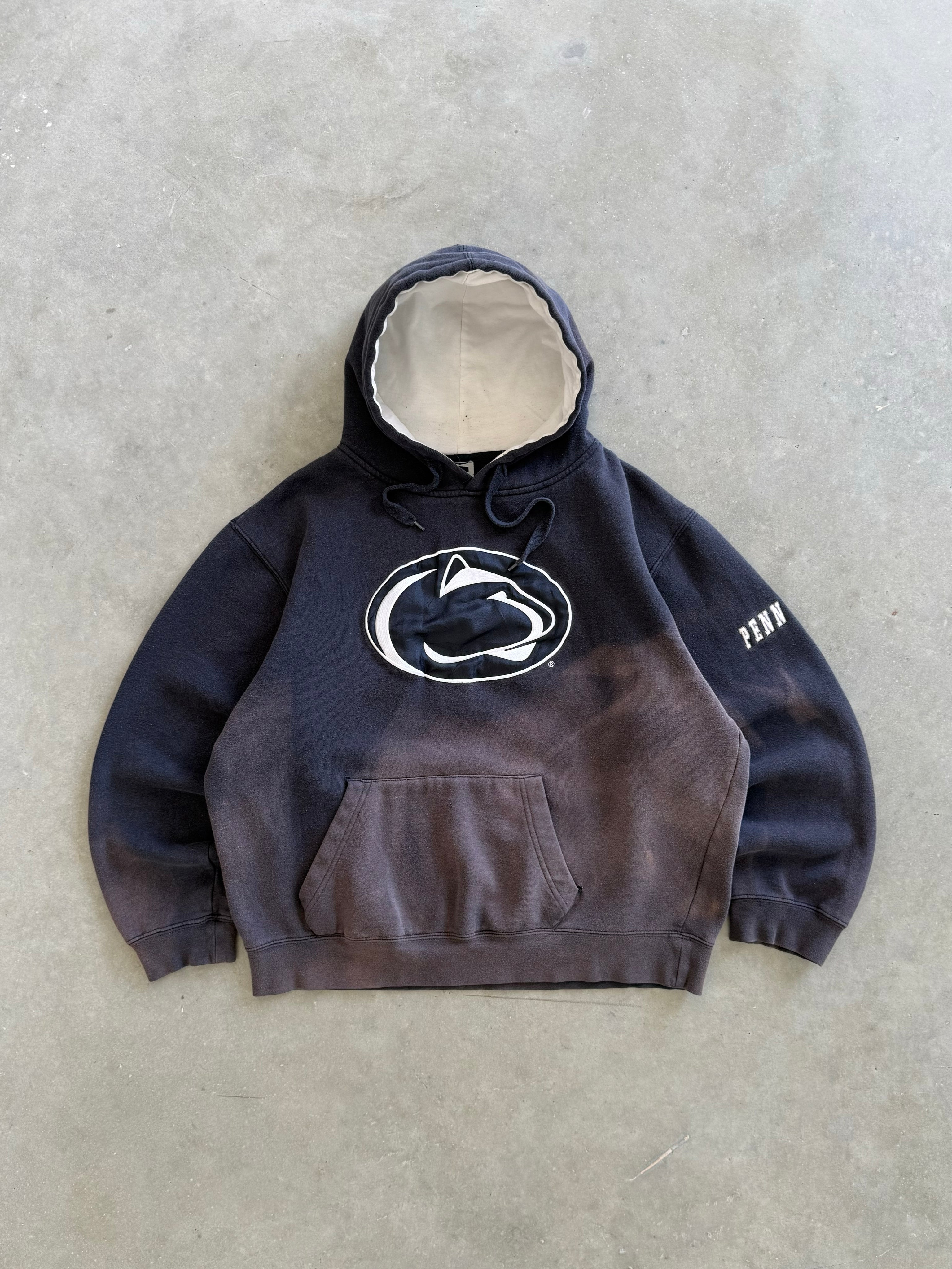 Vintage Penn State Sun Damaged Hoodie (L)