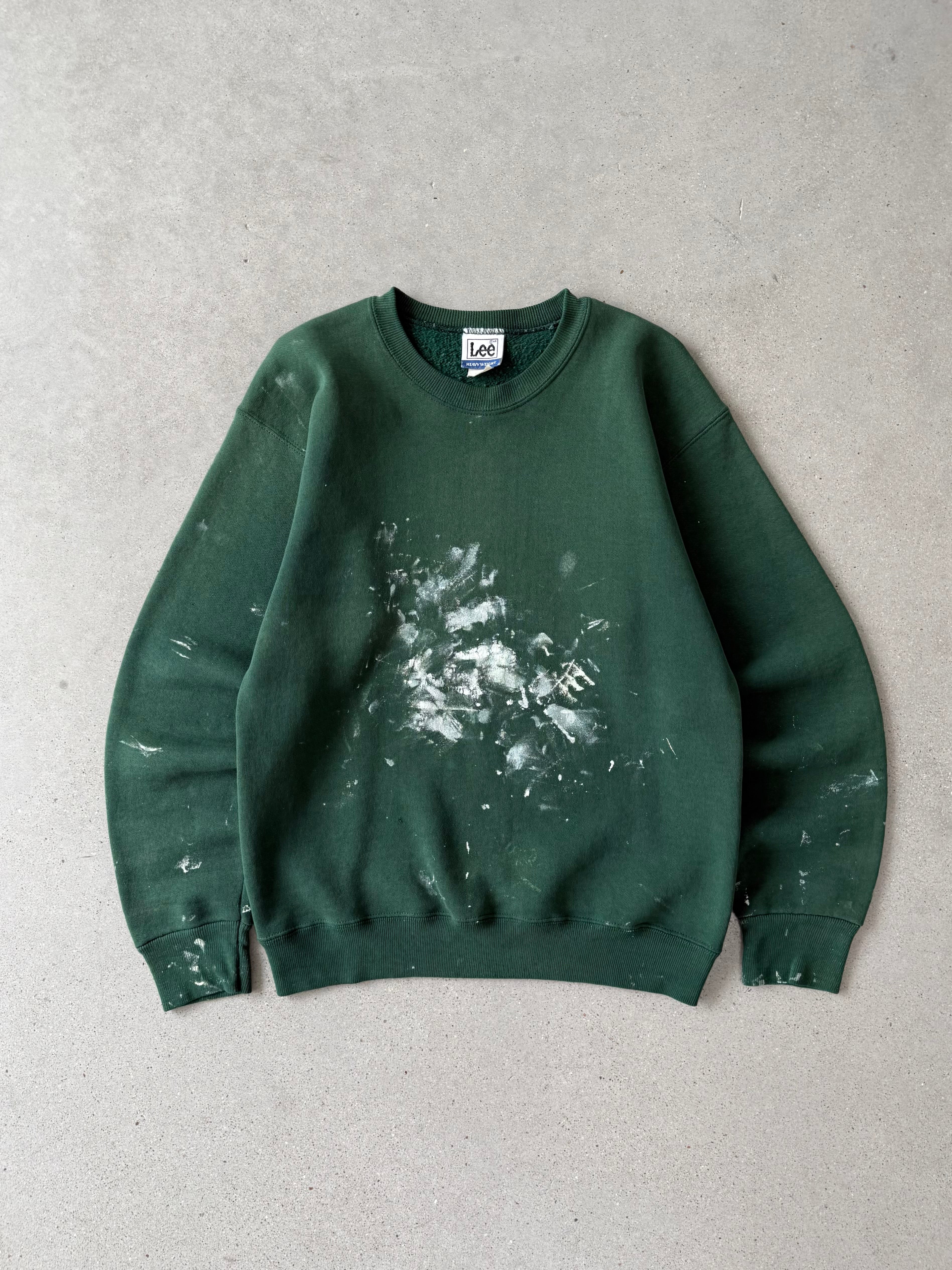 Vintage 1990s Painter's Green Crewneck - M