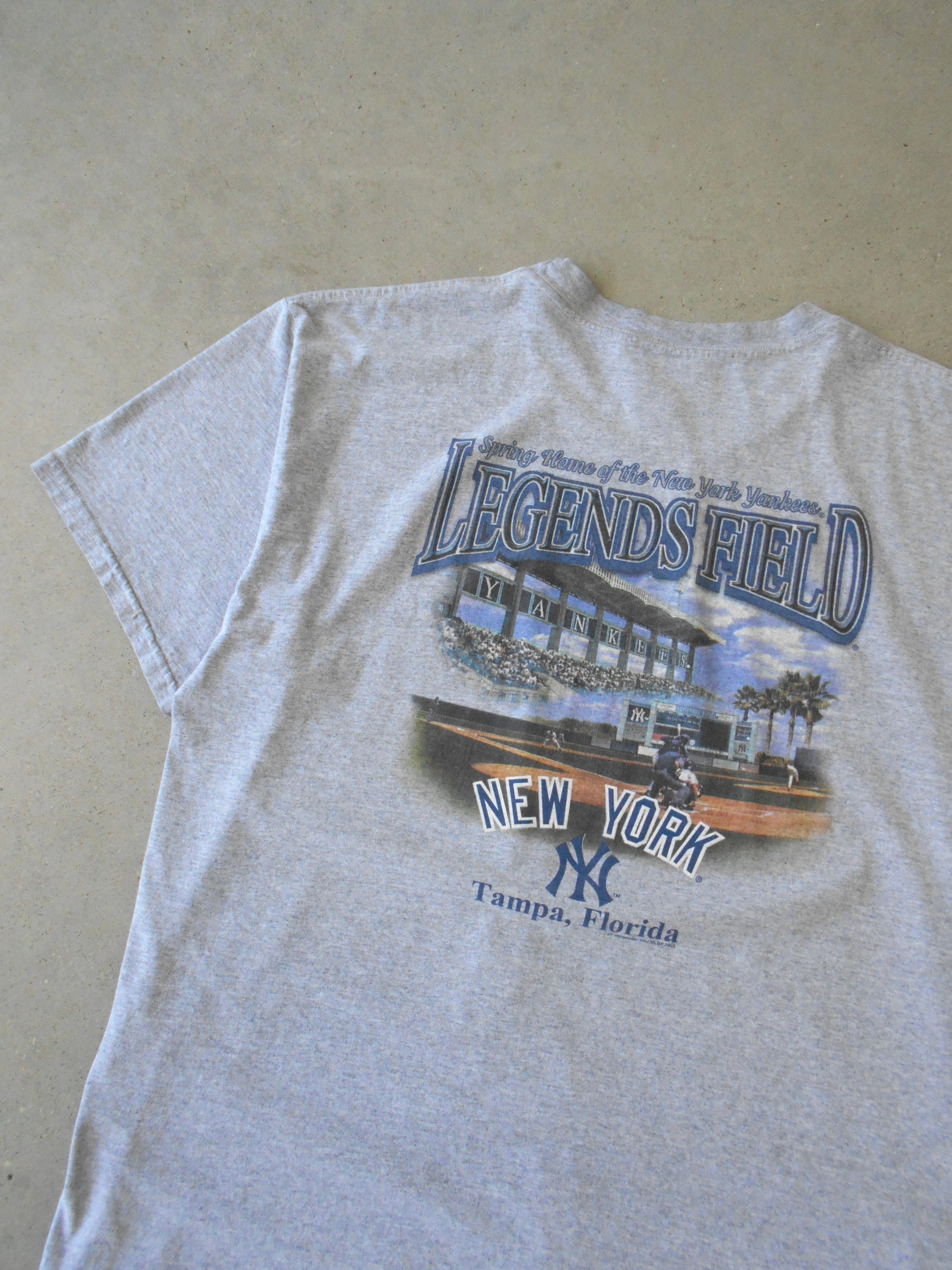 Vintage 2003 NY Yankees Legends Field Tee - XL