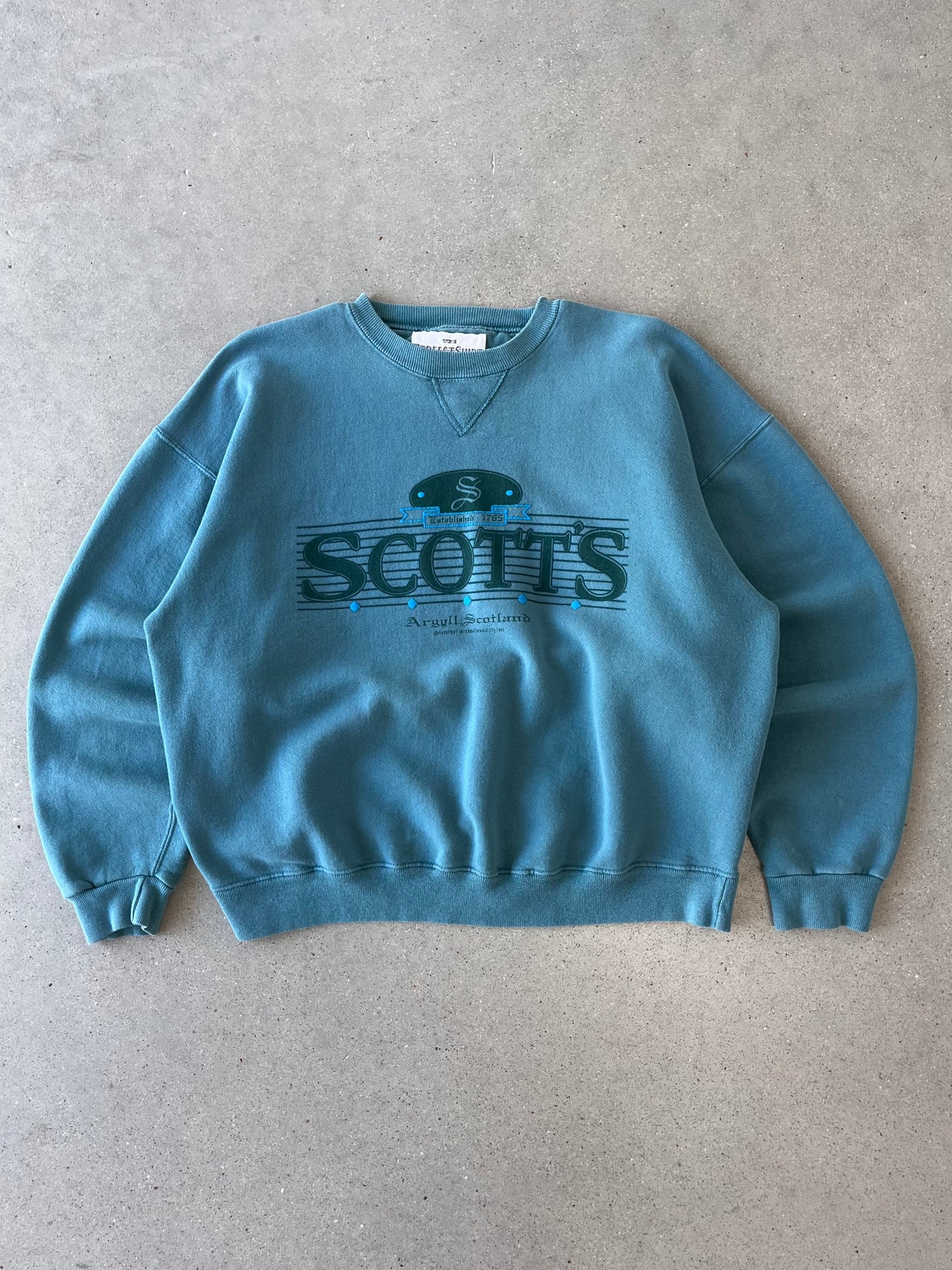 Vintage Scott's Boxy Crewneck - L