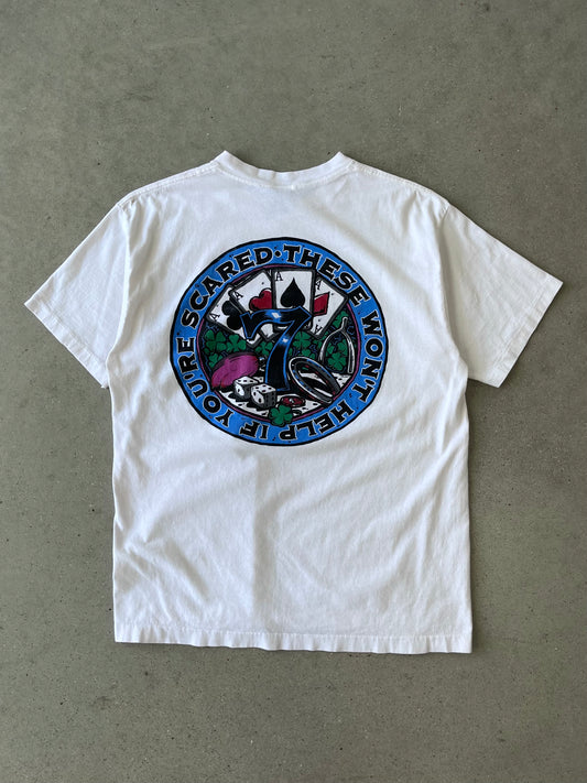 Vintage 1993 'Lucky # 7' No Fear Tee - XL