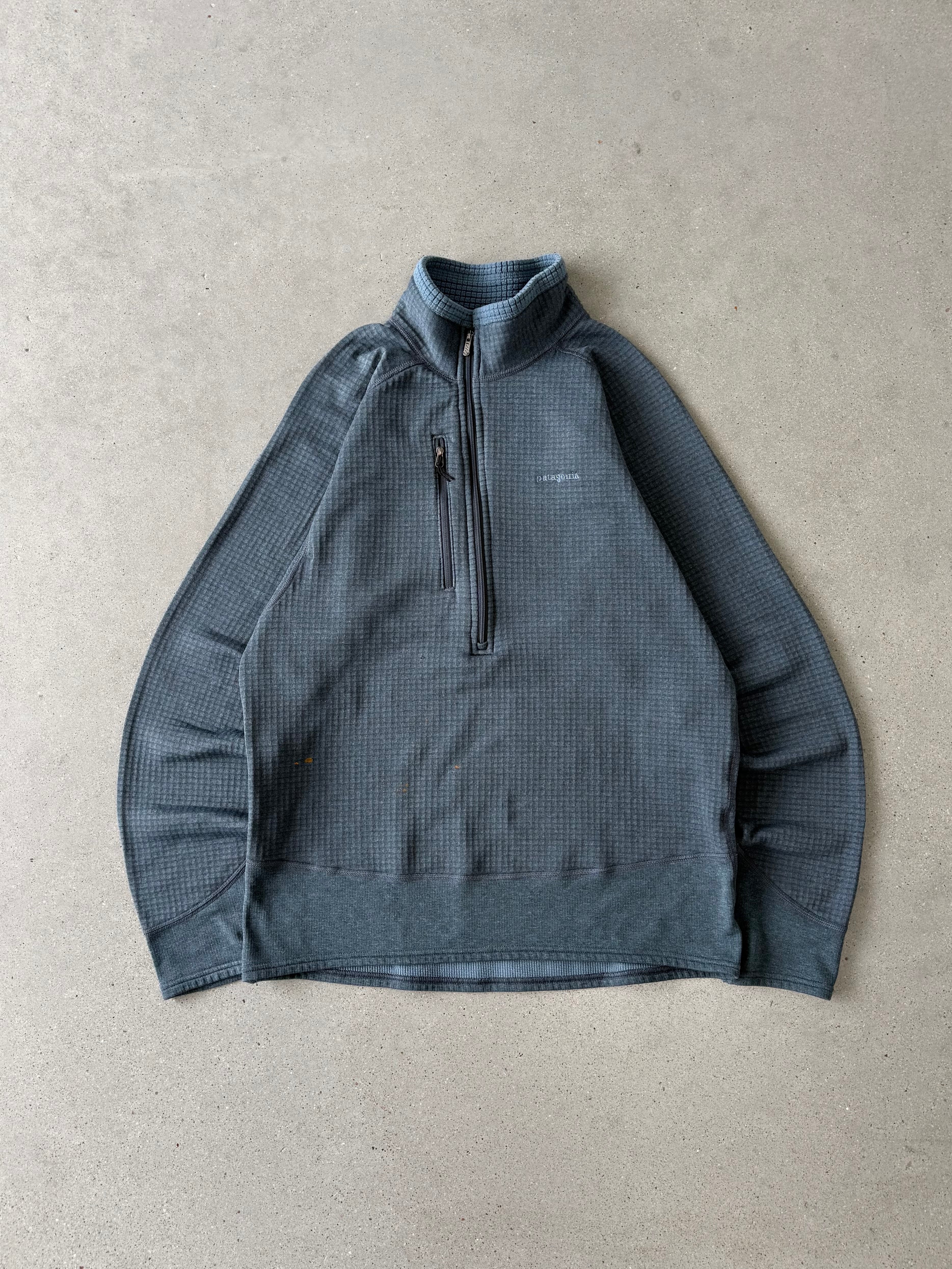 Vintage Patagonia Aqua Quarter-zip  - M