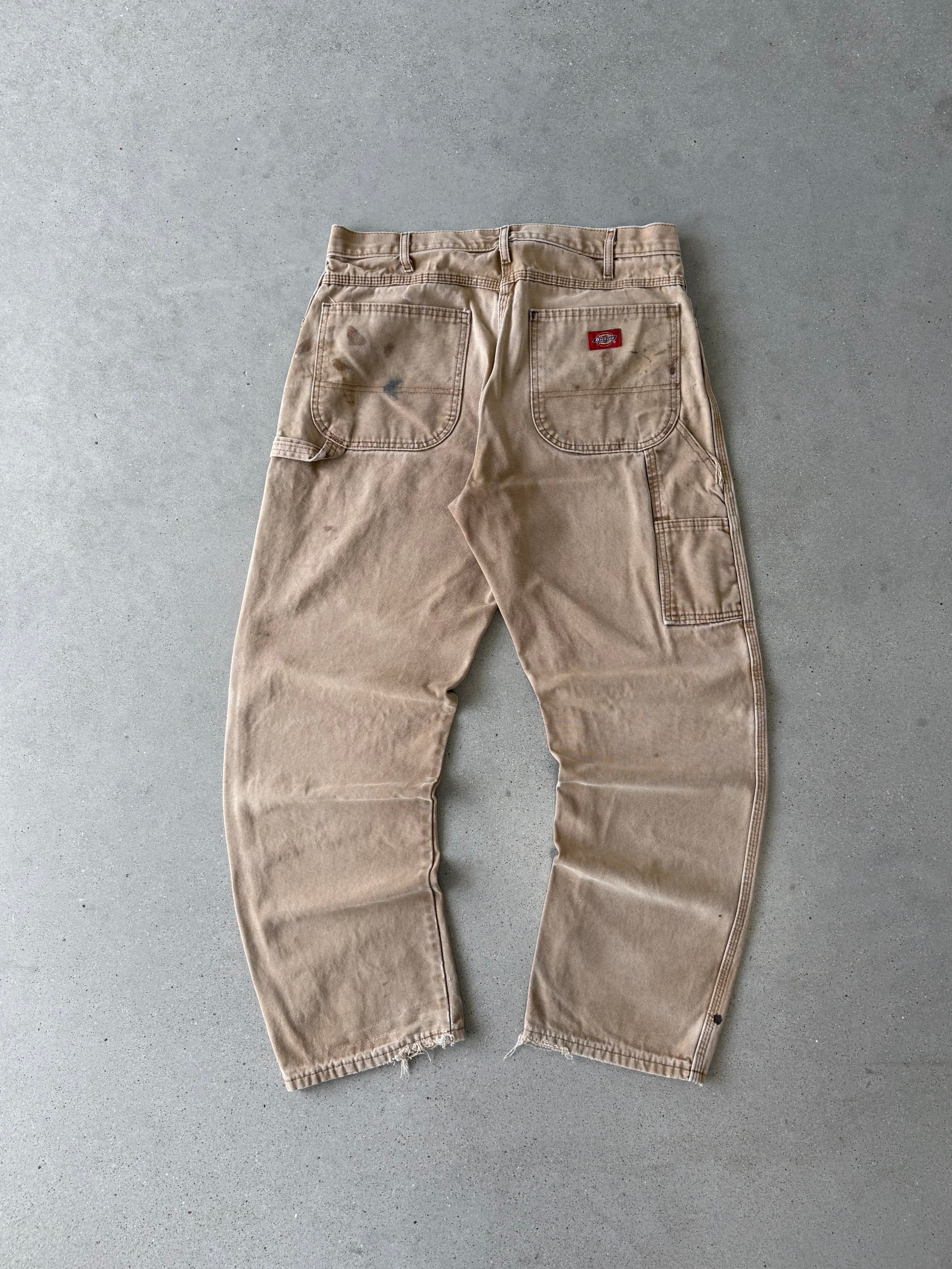 Vintage Dickies Tan Painter's Carpenter Pants - 34x31