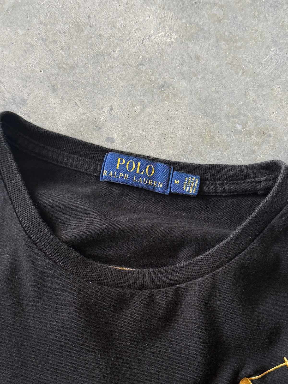 Vintage Polo Ralph Lauren Big Pony Long Sleeve T-shirt (M)