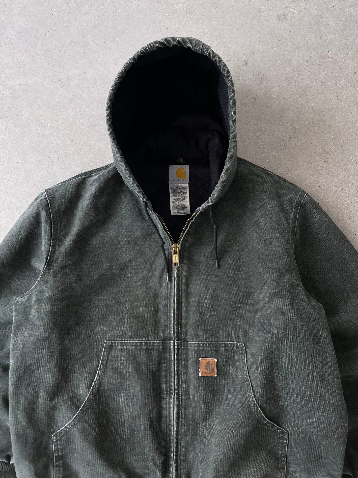 Vintage Carhartt Olive Active Jacket - L