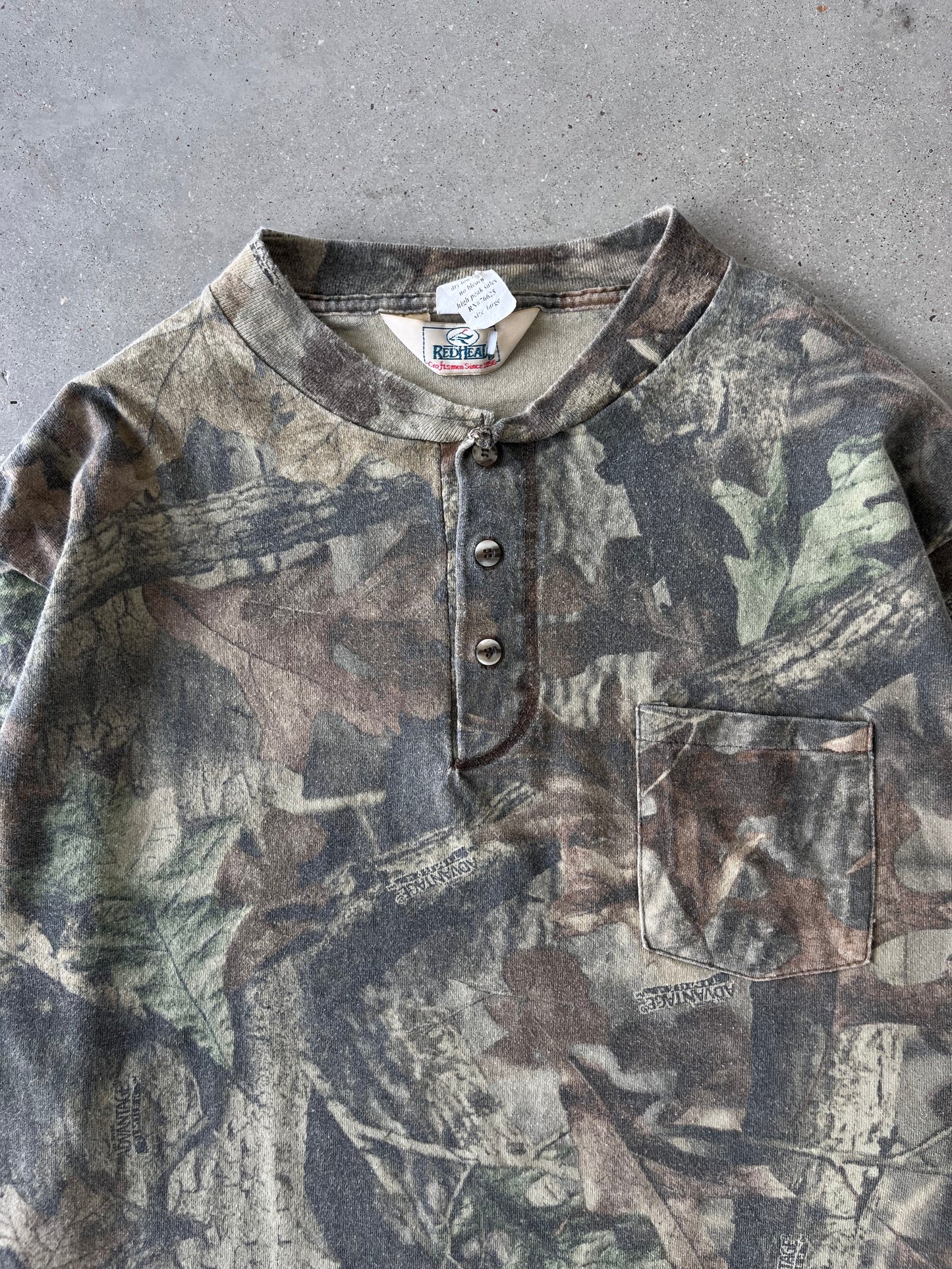 Vintage Readhead Realtree Long Sleeve - L