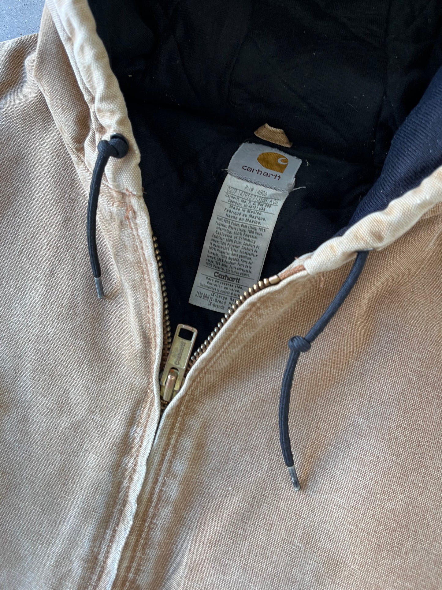 Vintage Carhartt Tan Active Jacket - XL