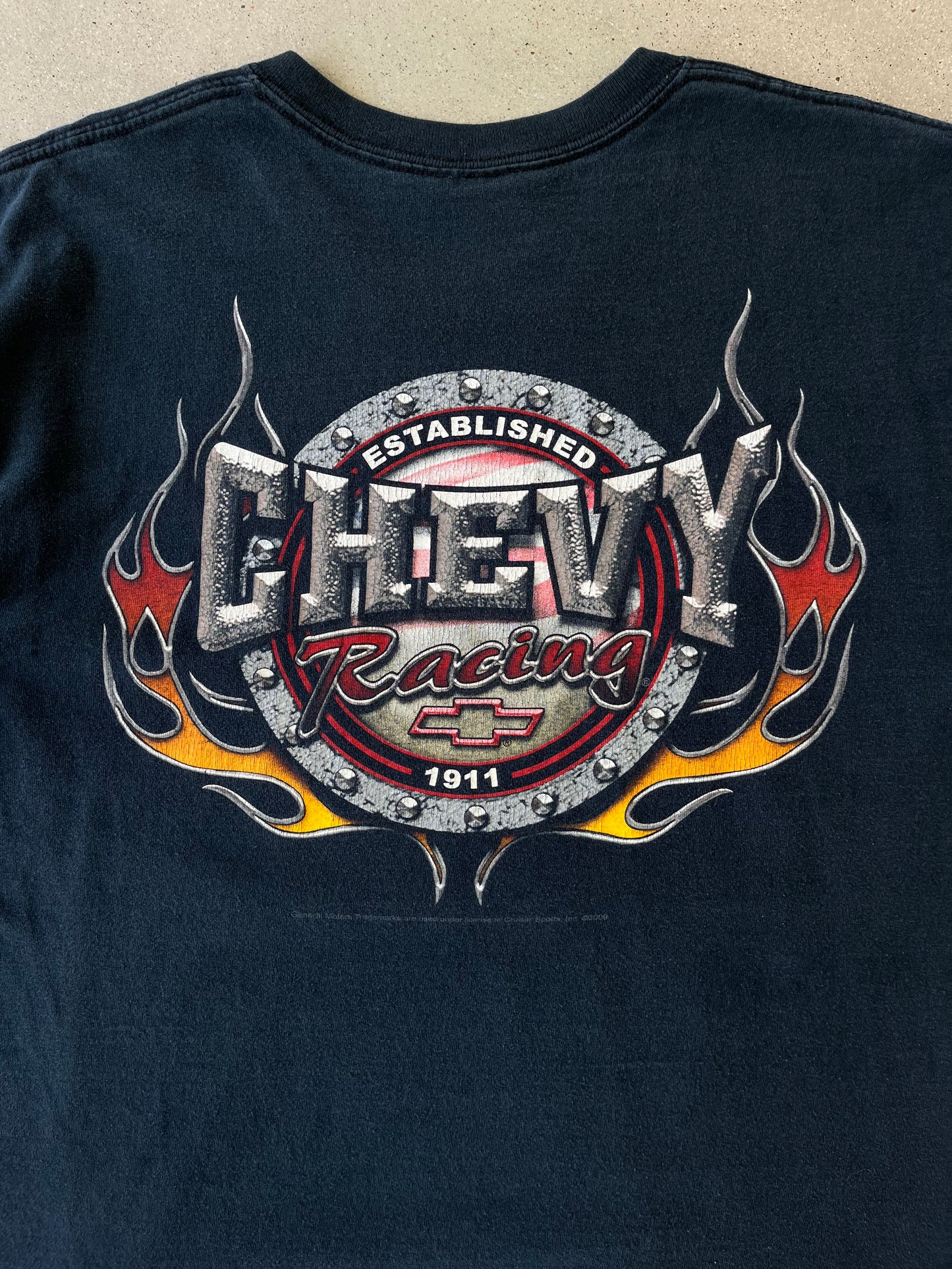 Vintage 2009 Chevy Racing Tee - L