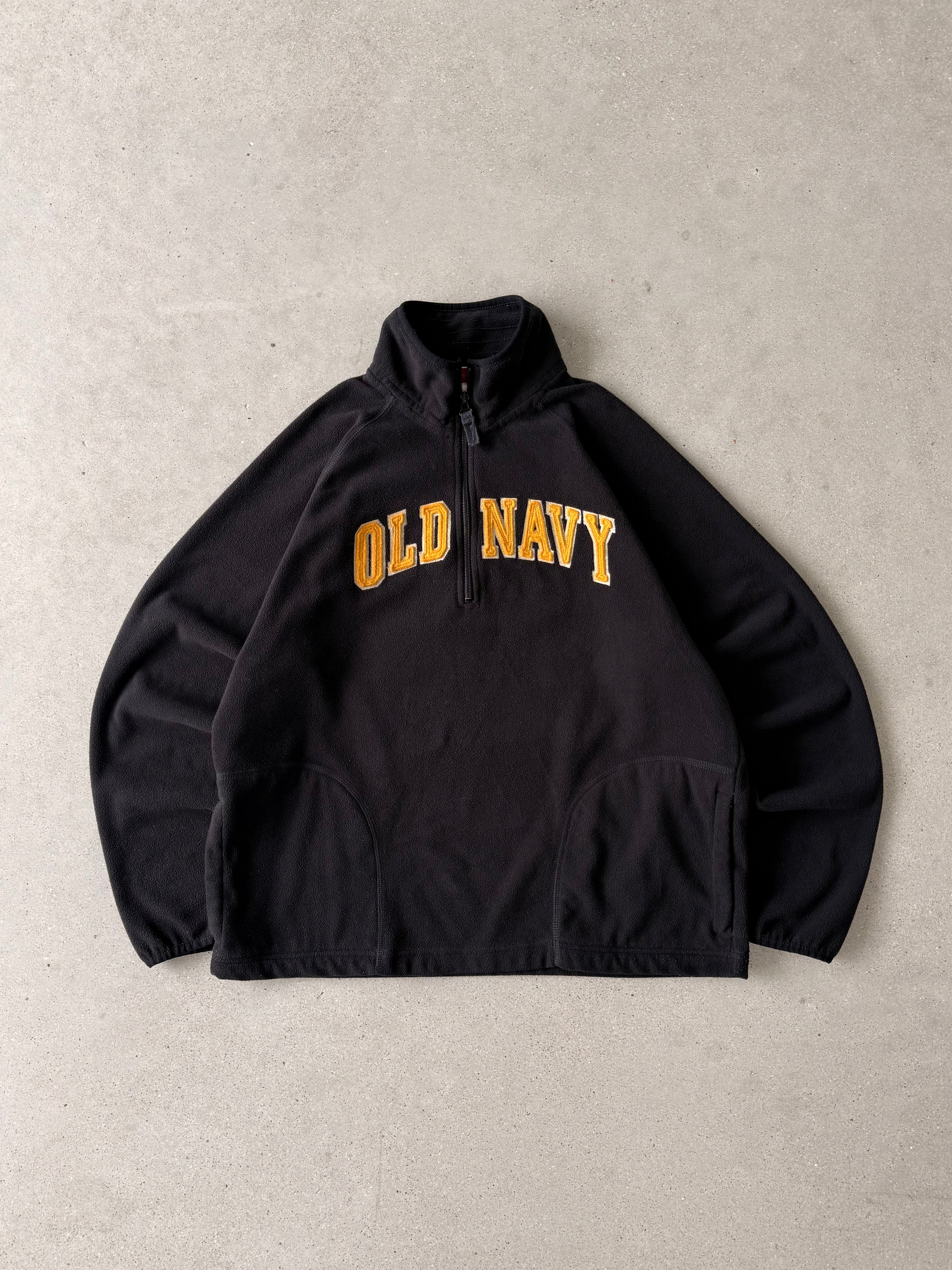 Vintage Old Navy Fleece Quarter-zip - L
