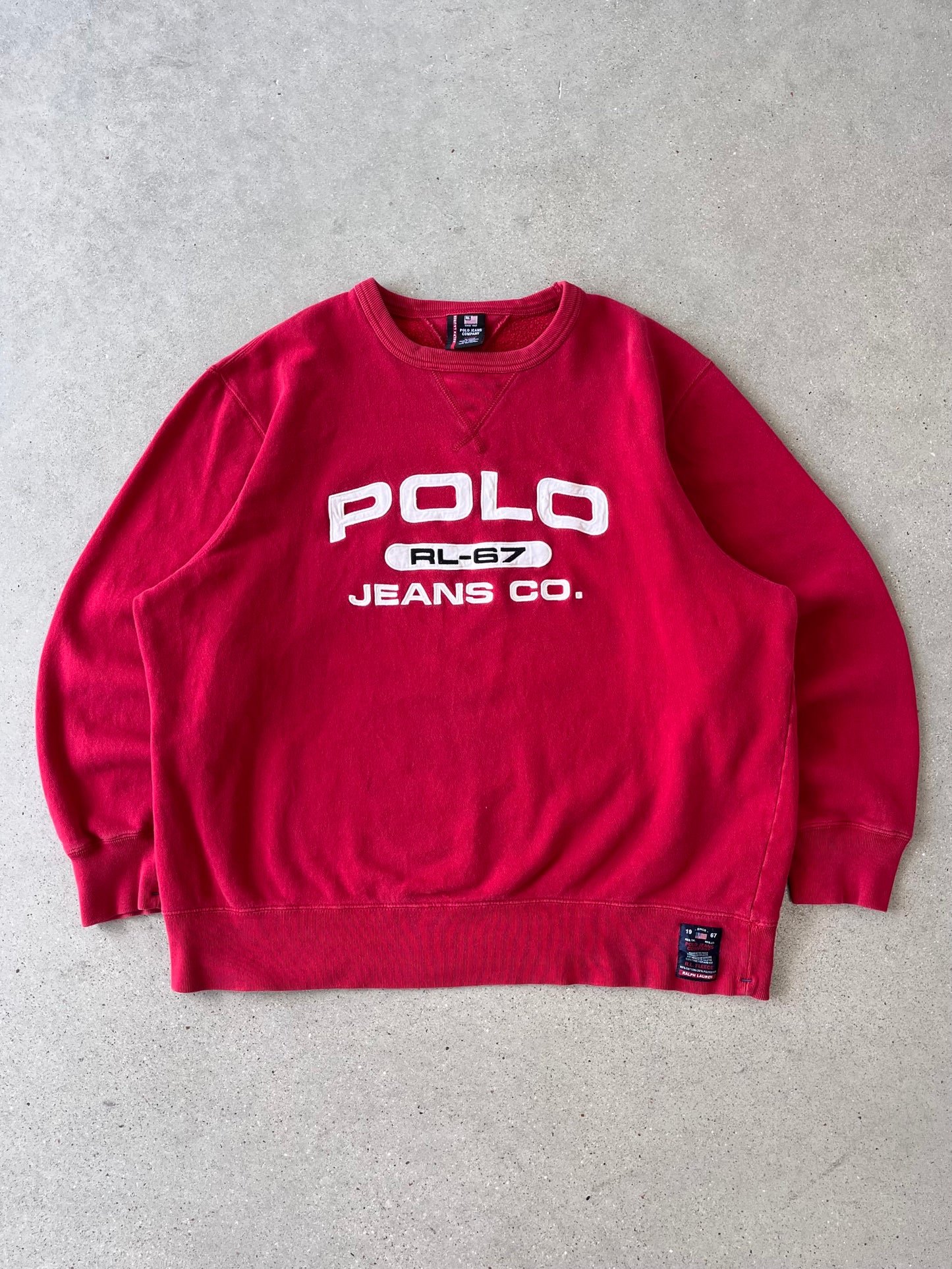 Vintage Polo Jeans Co. Crewneck - XL