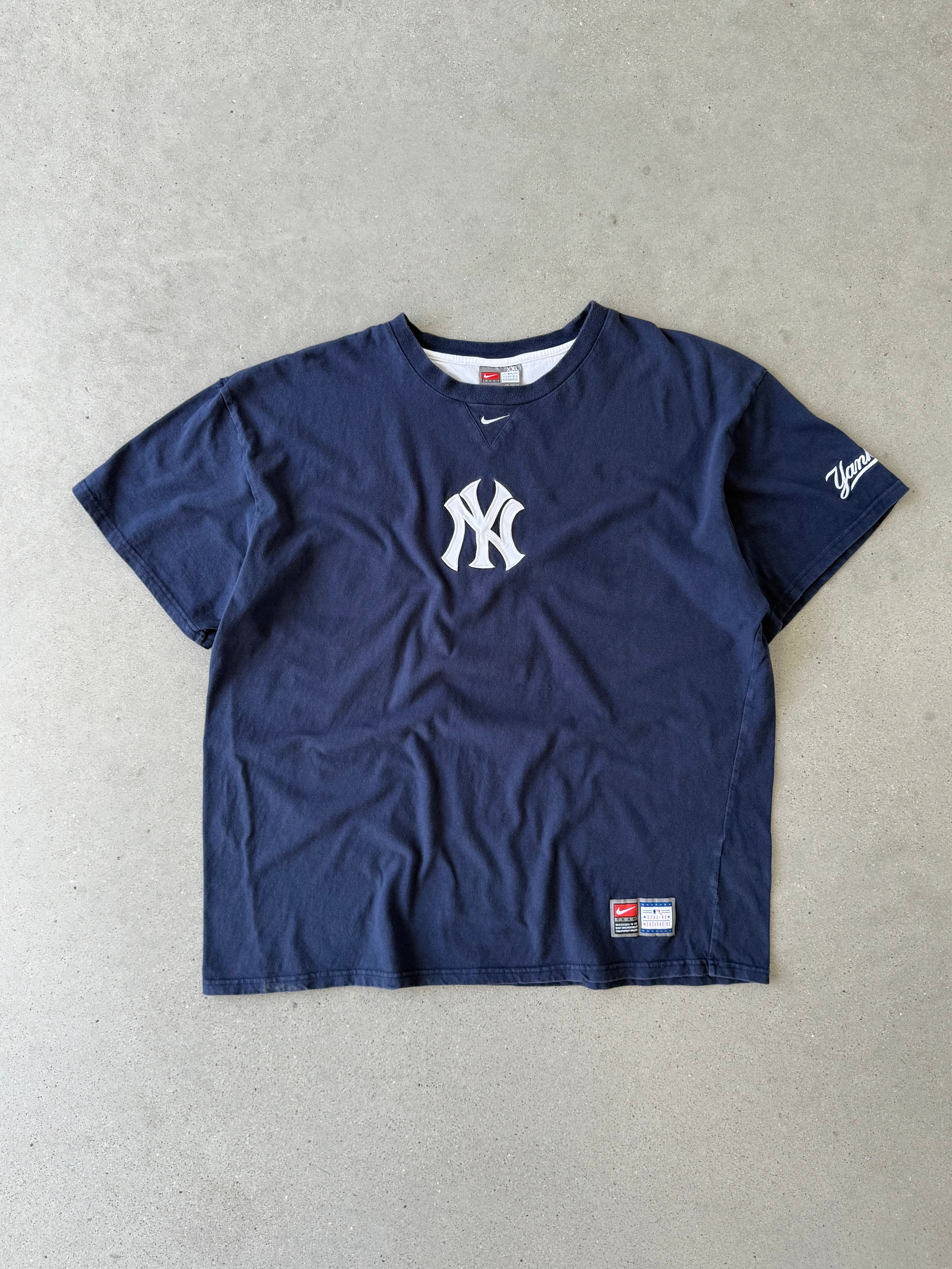 Vintage Nike NY Yankees Center Swoosh Tee - XXL