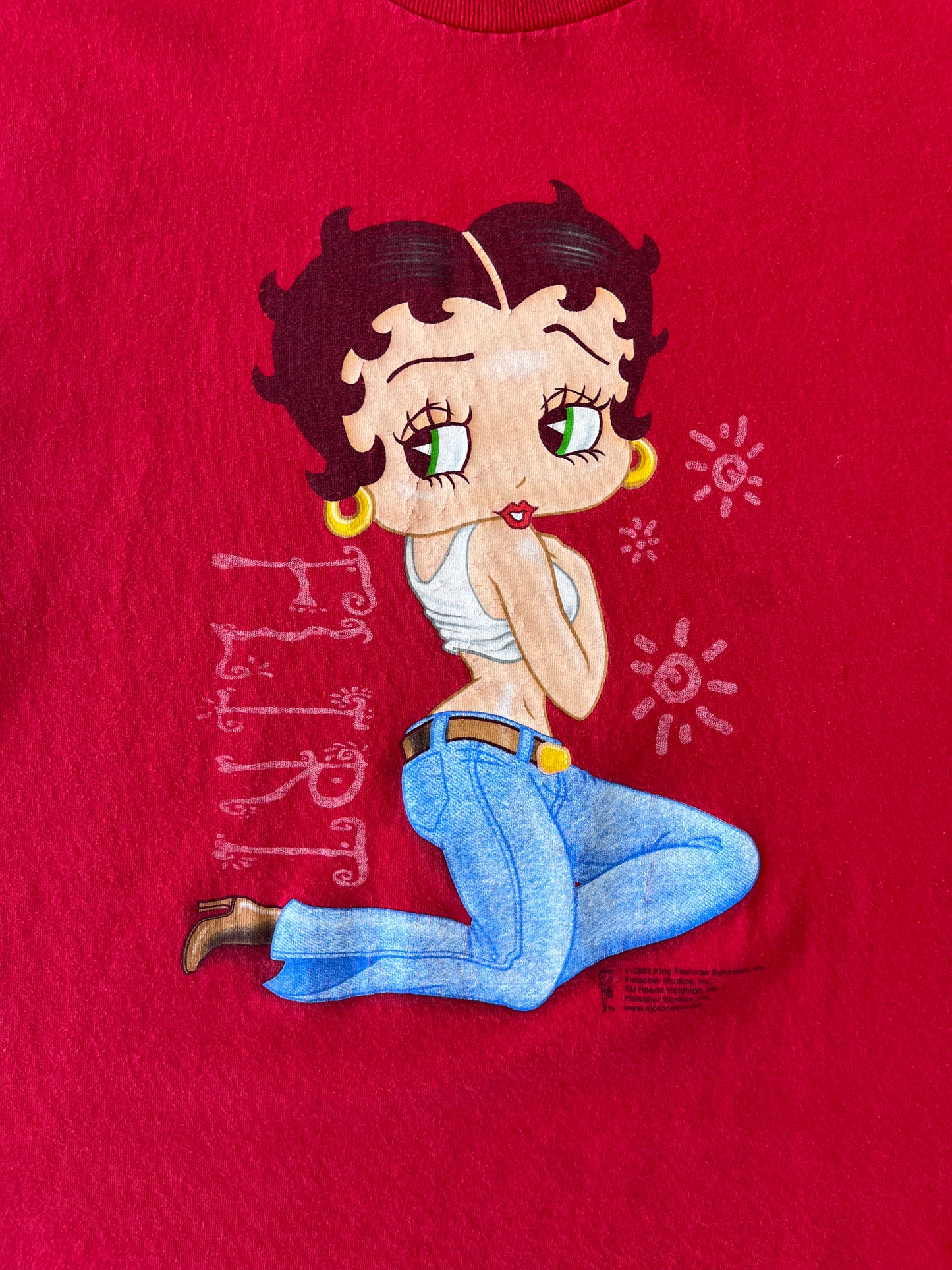 Vintage 2003 'Flirt' Betty Boop Tee - XL