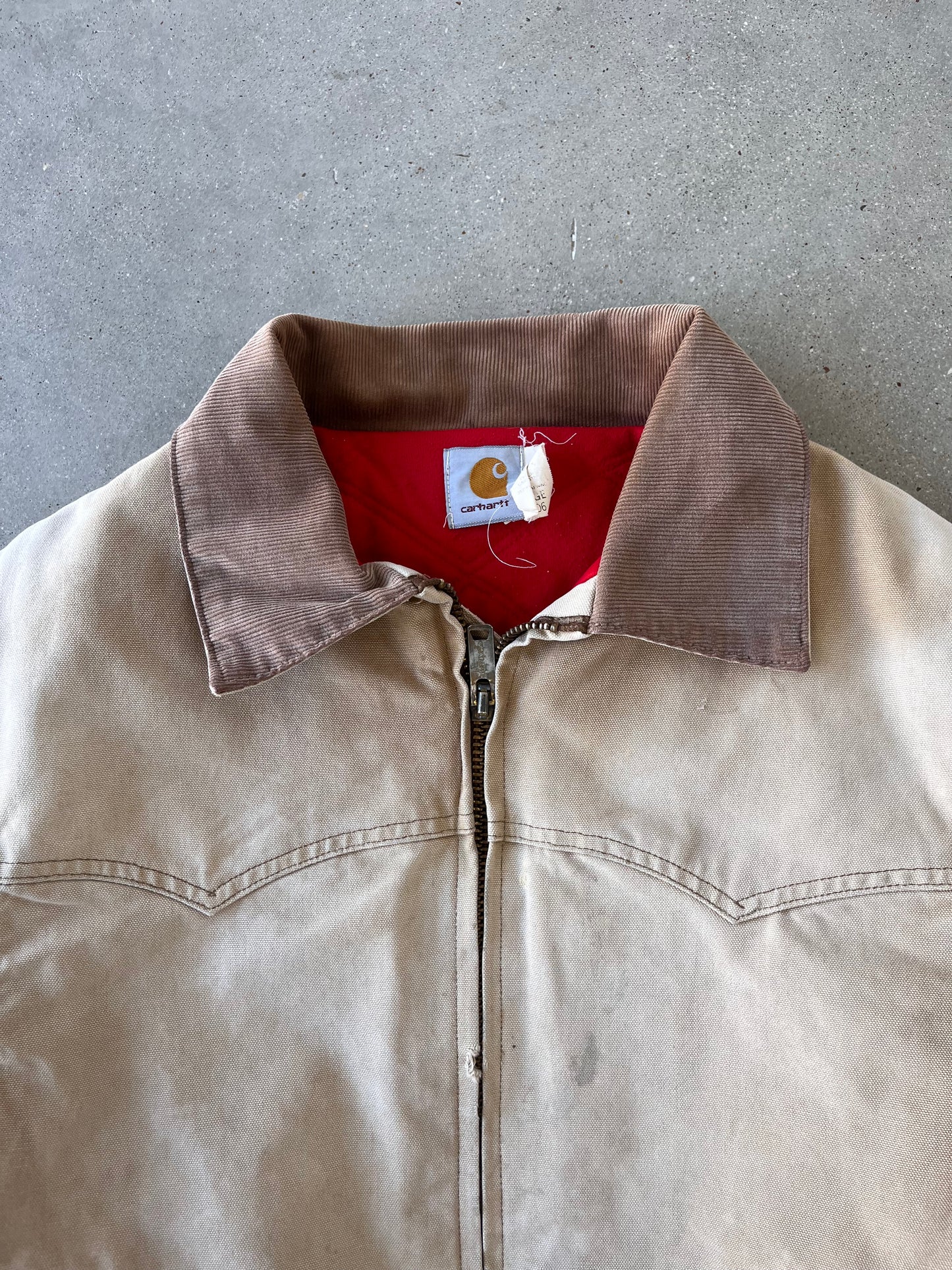 Vintage Carhartt Red-lined Sante Fe Jacket - XL