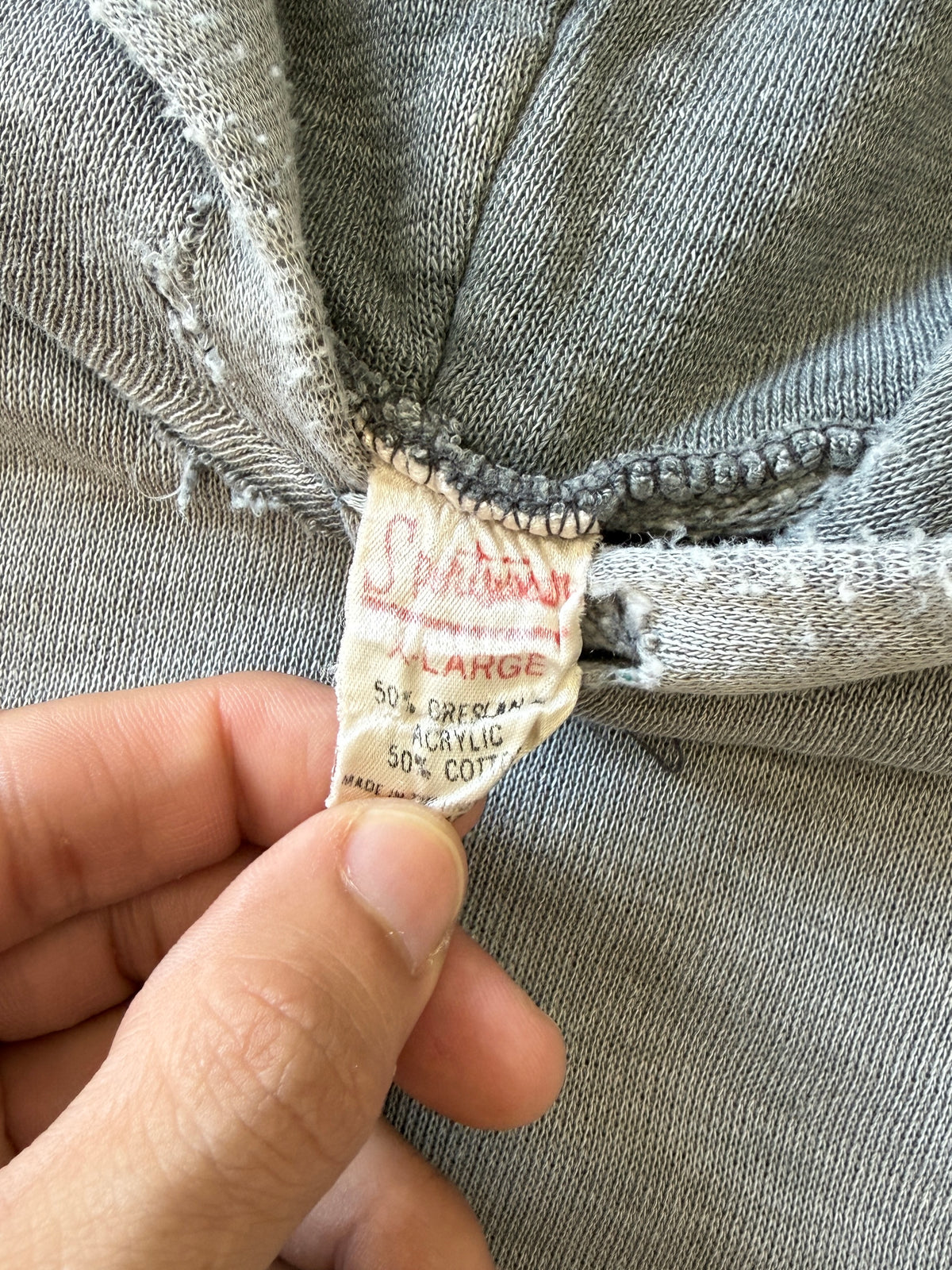 Vintage 1970s Painter's Hoodie (M)