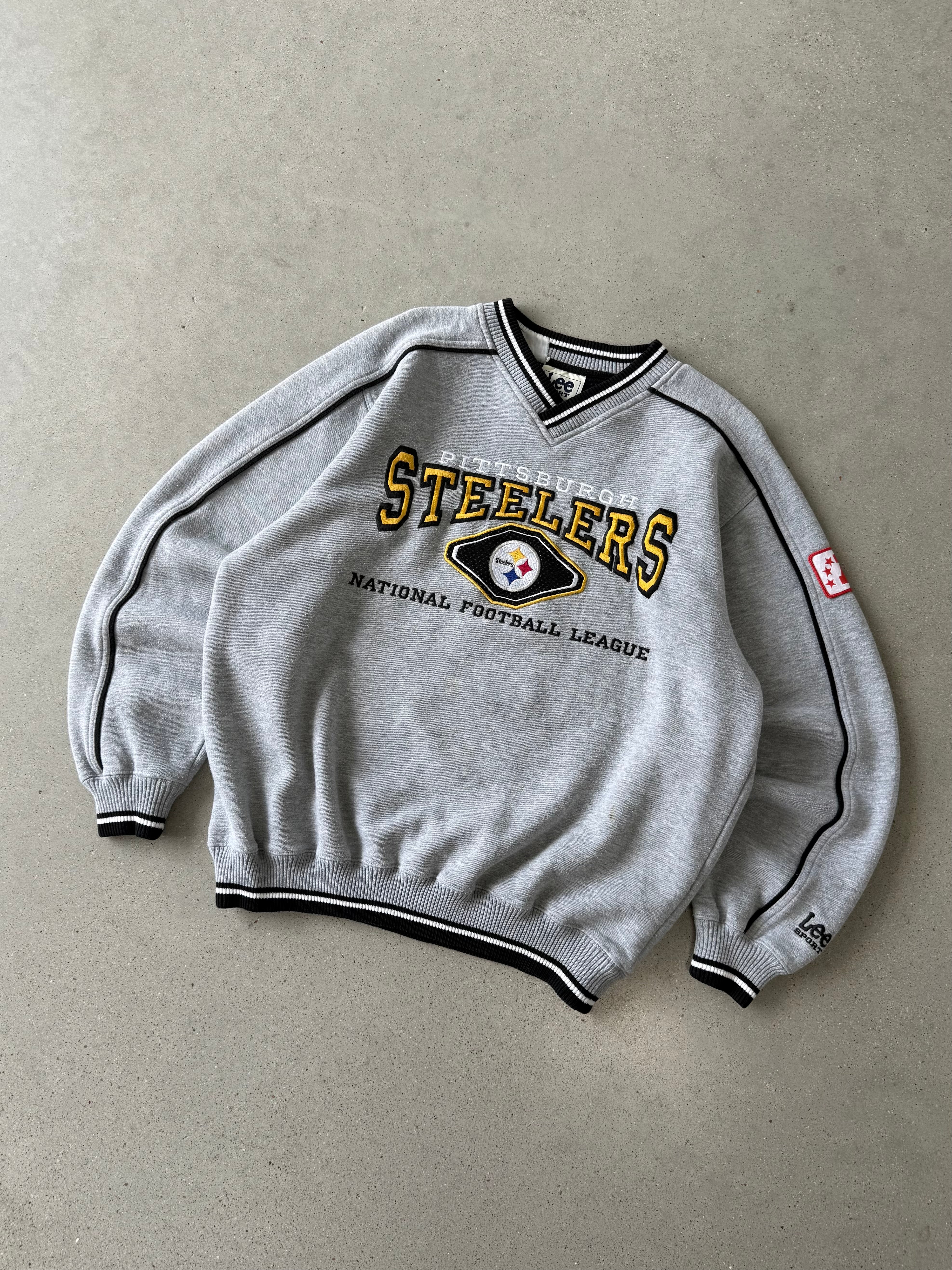 Vintage Pittsburgh Steelers Lee Sport Crewneck - L