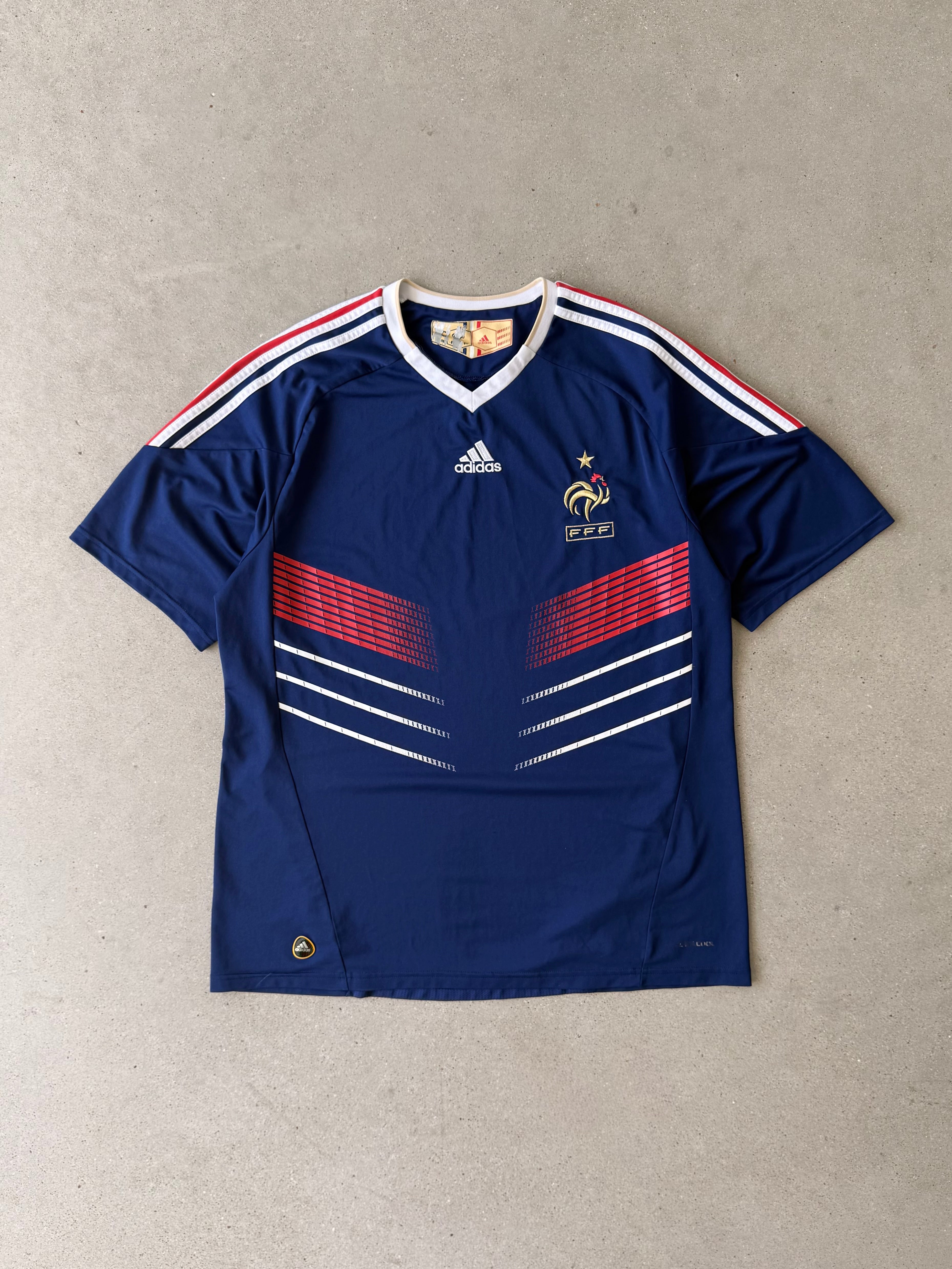 France 2010 World Cup Adidas Home Kit - XL