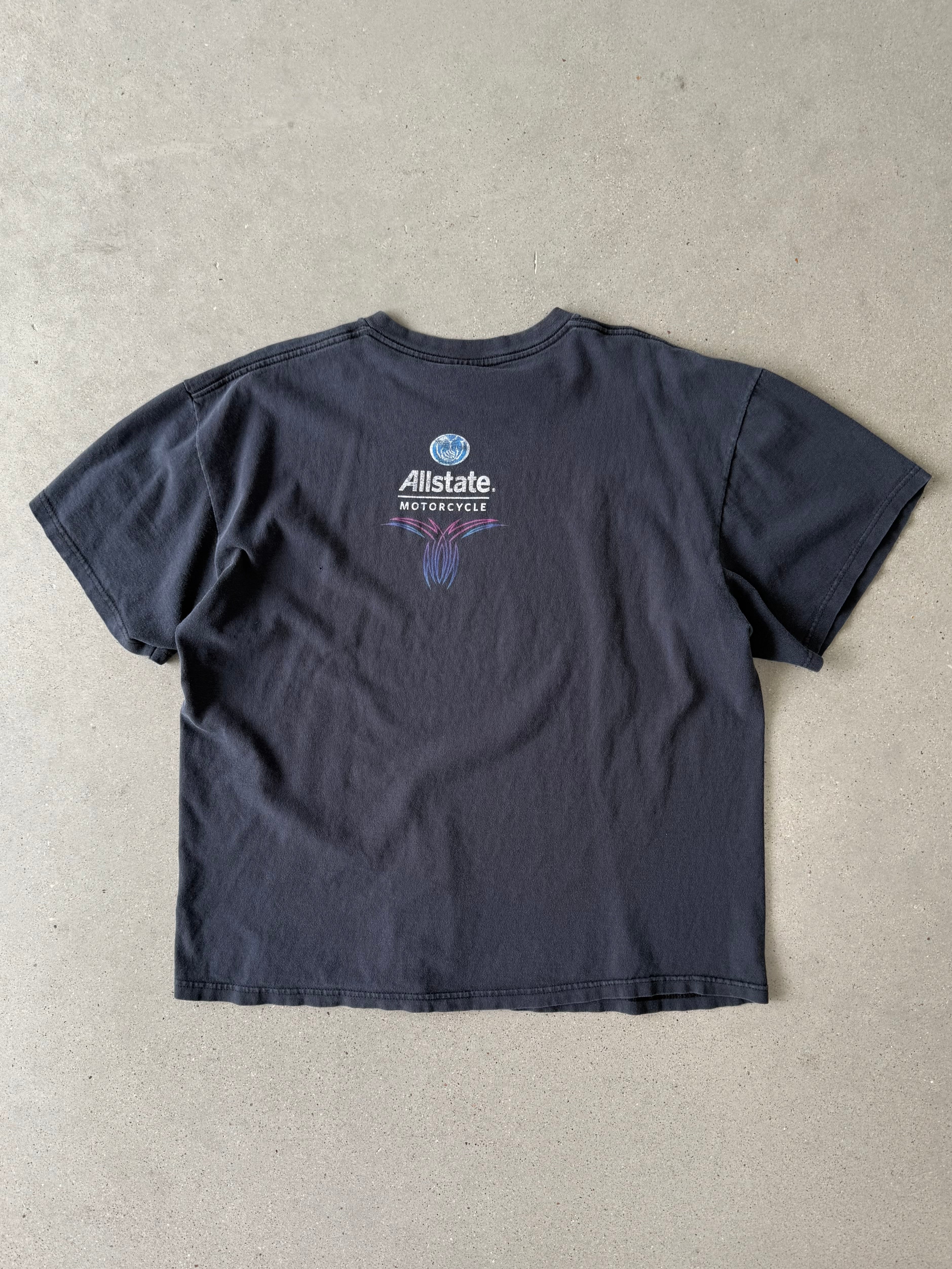 Vintage Allstate Motorcycle Tee - XL