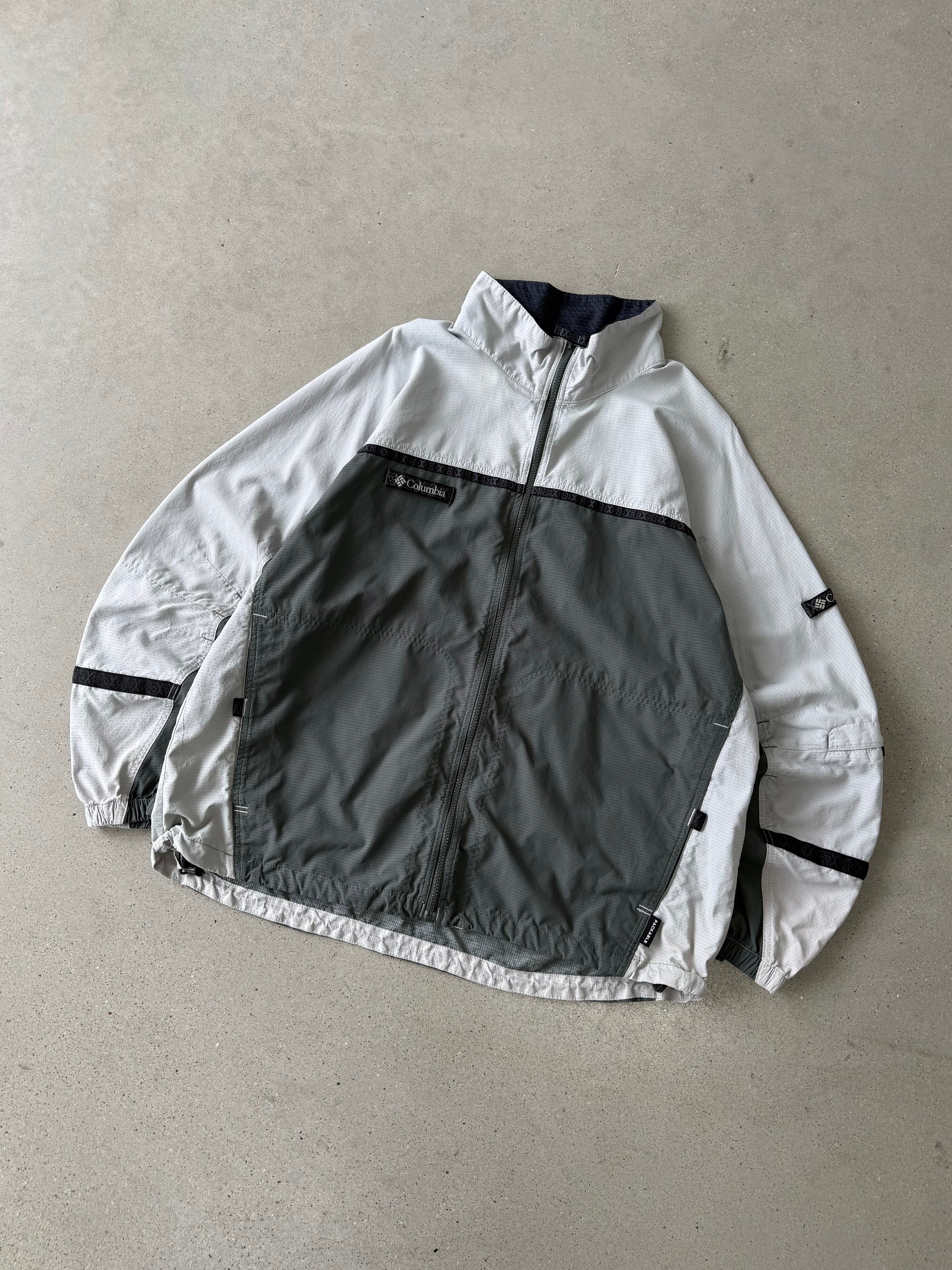 Vintage Columbia Green/White Jacket  - XL