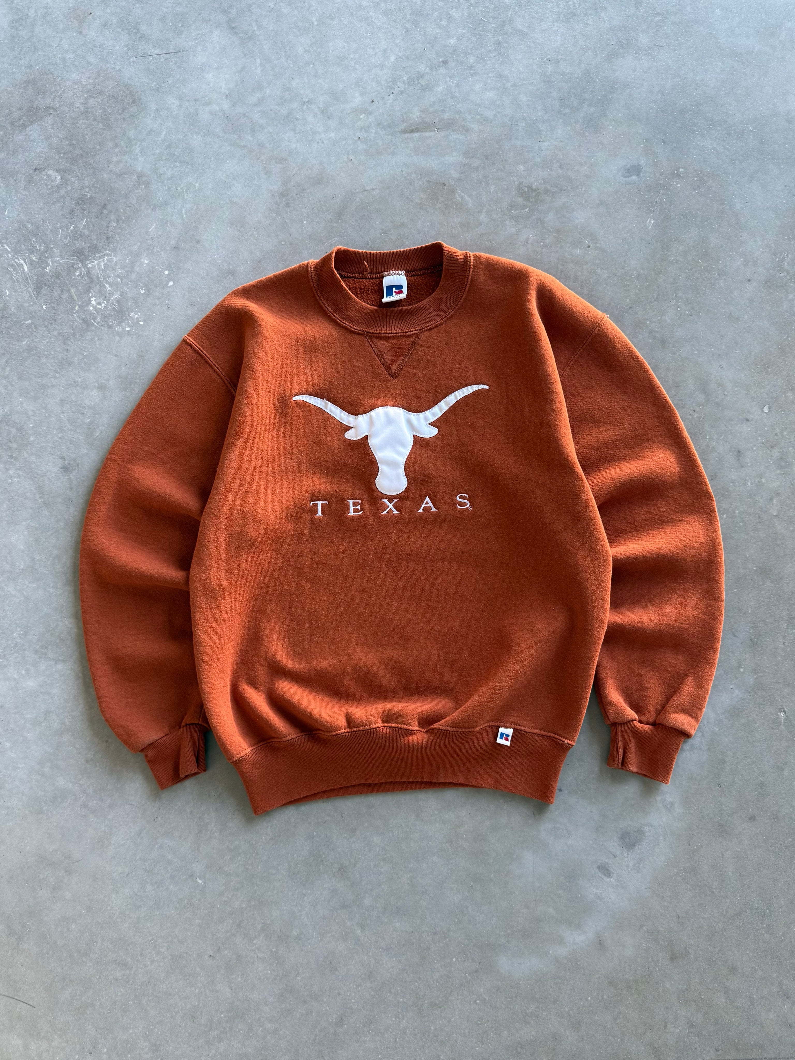 Vintage 1990s Texas Longhorns Russell Athletic Sweatshirt (M)