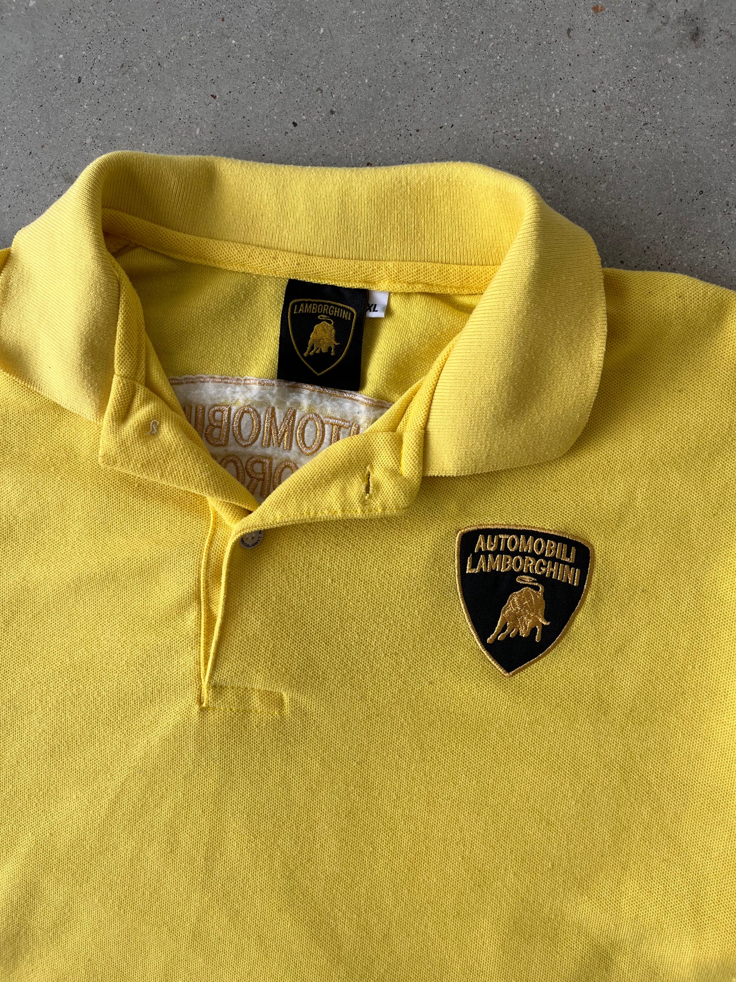 Vintage Automobil Lamborghini Polo Shirt - XL