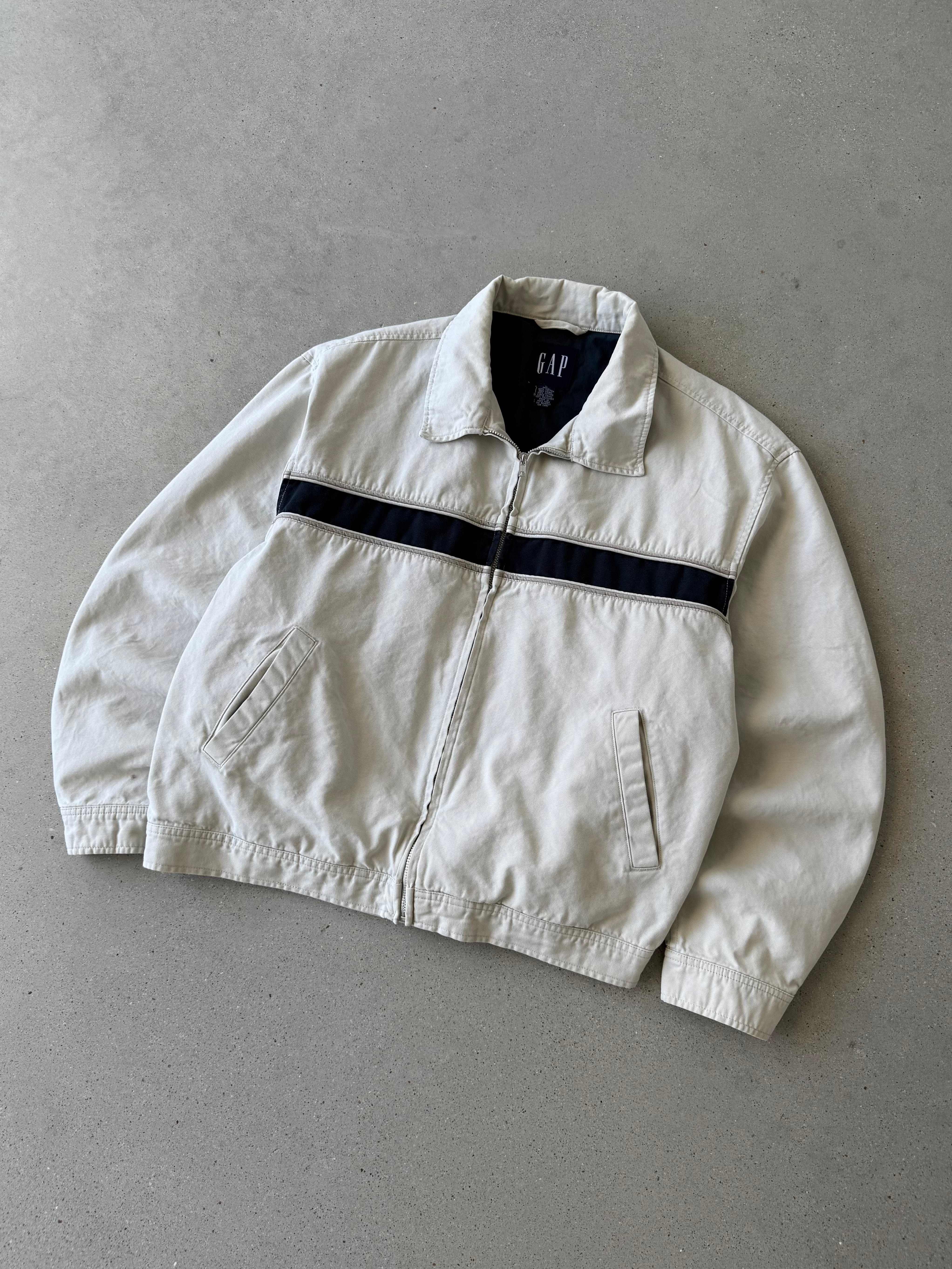 Vintage GAP Striped Jacket - L