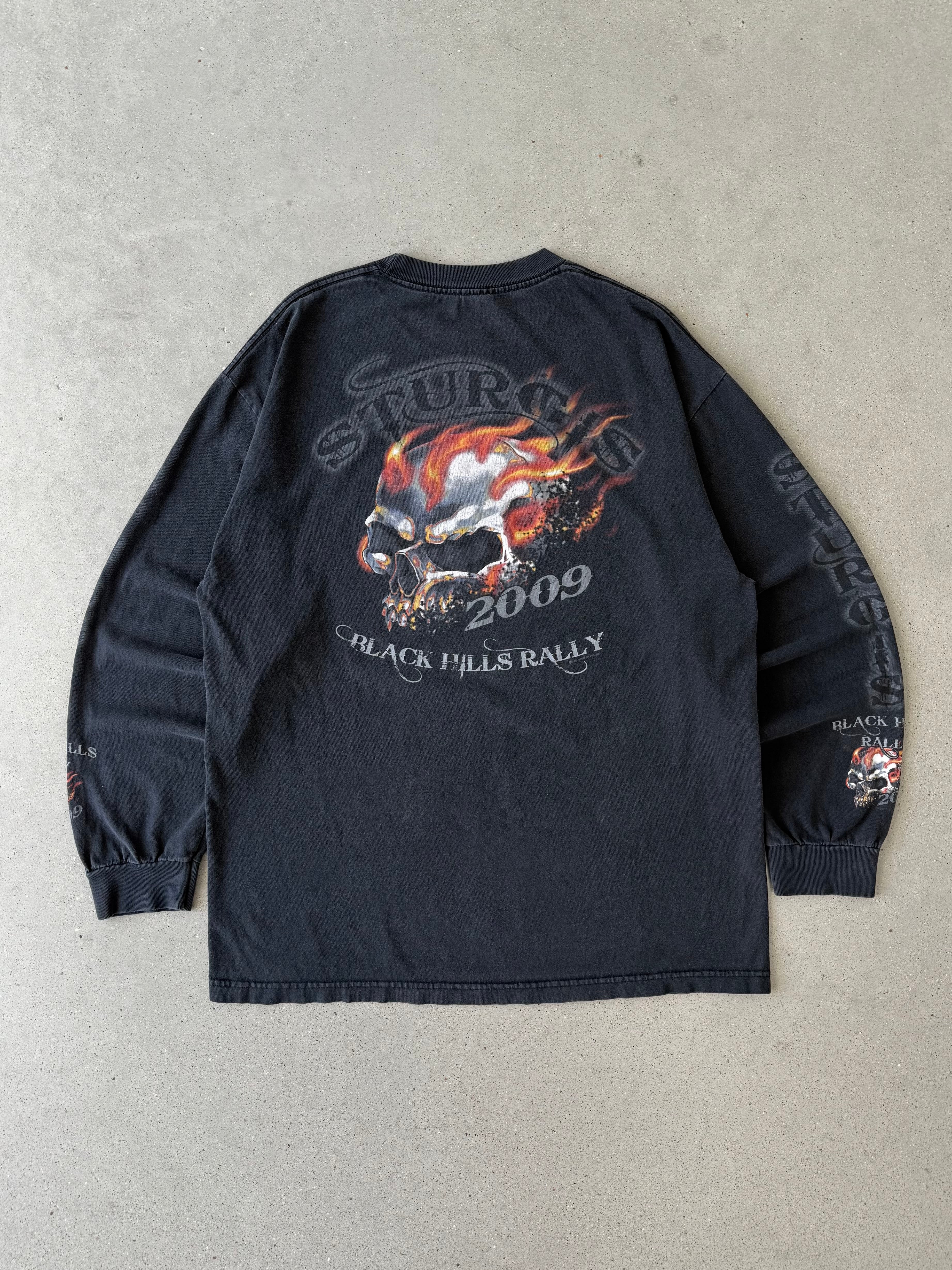 Vintage 2009 Sturgis Black Hills Rally Long Sleeve- XL