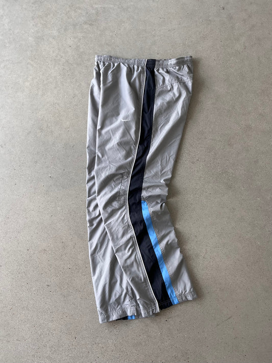 Vintage Nike Mini Swoosh Gray Track Pants - M