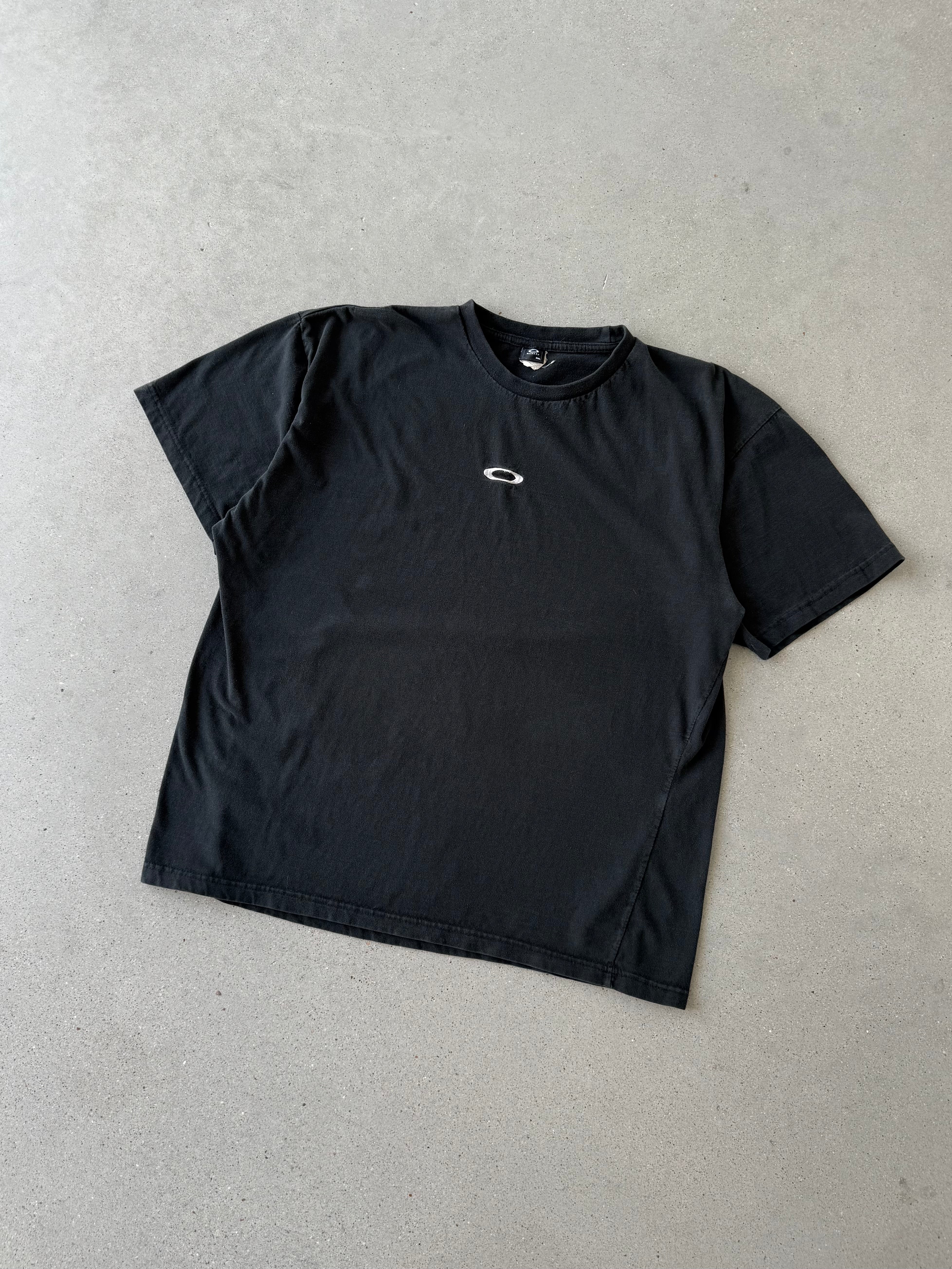 Vintage 2000s Oakley Mini Logo Tee - XXL