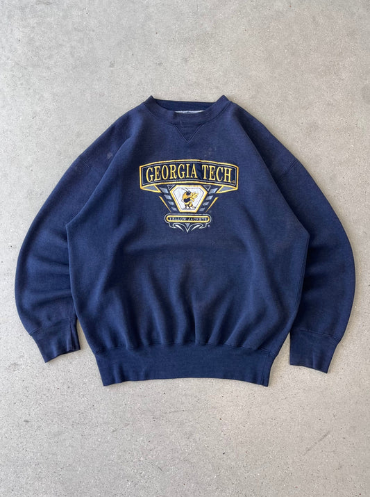 Vintage Georgia Tech Yellow Jackets Sweatshirt - XL