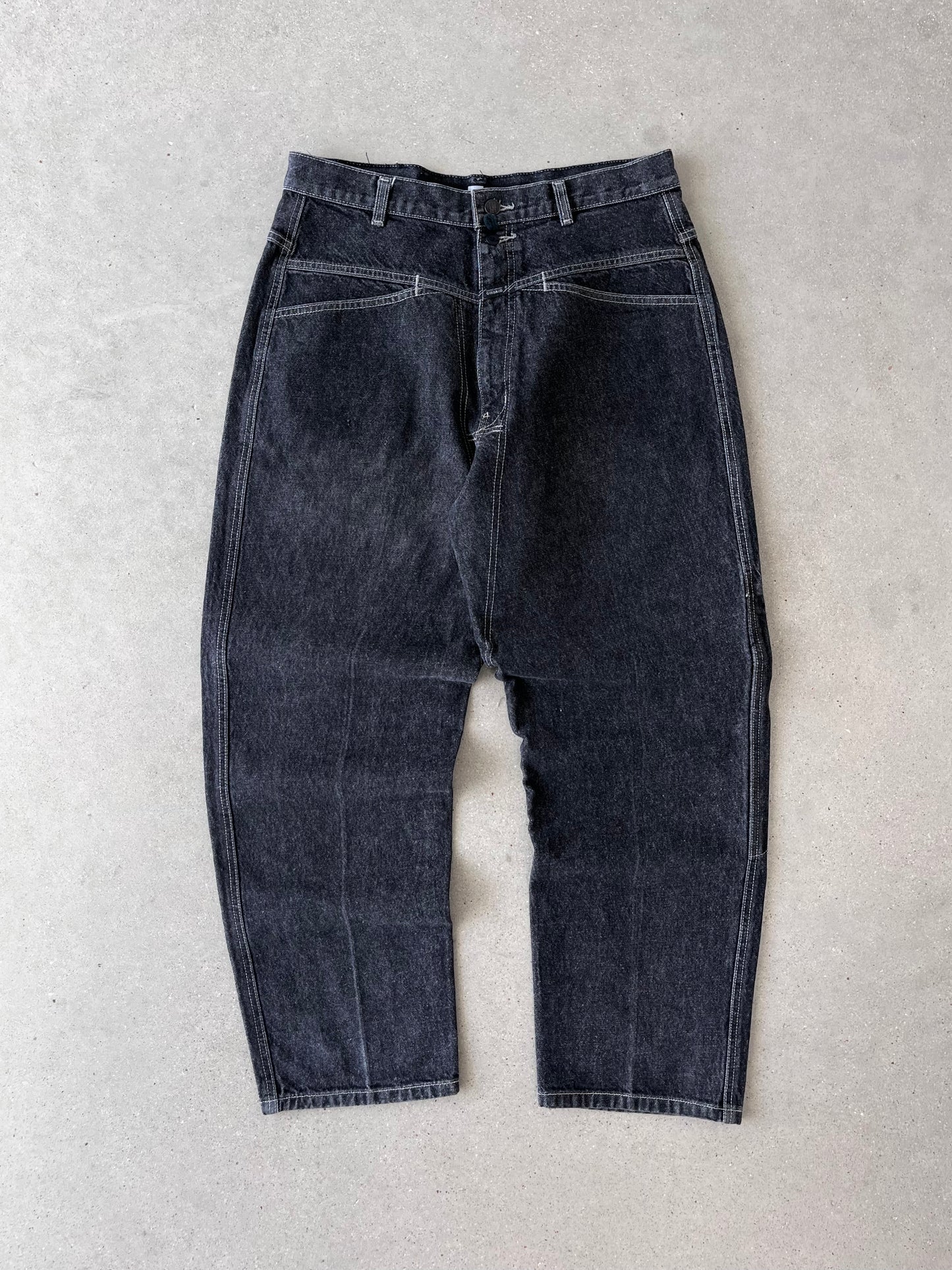 Vintage Y2K Marithé Francois Girbaud Black Denim - 33x30