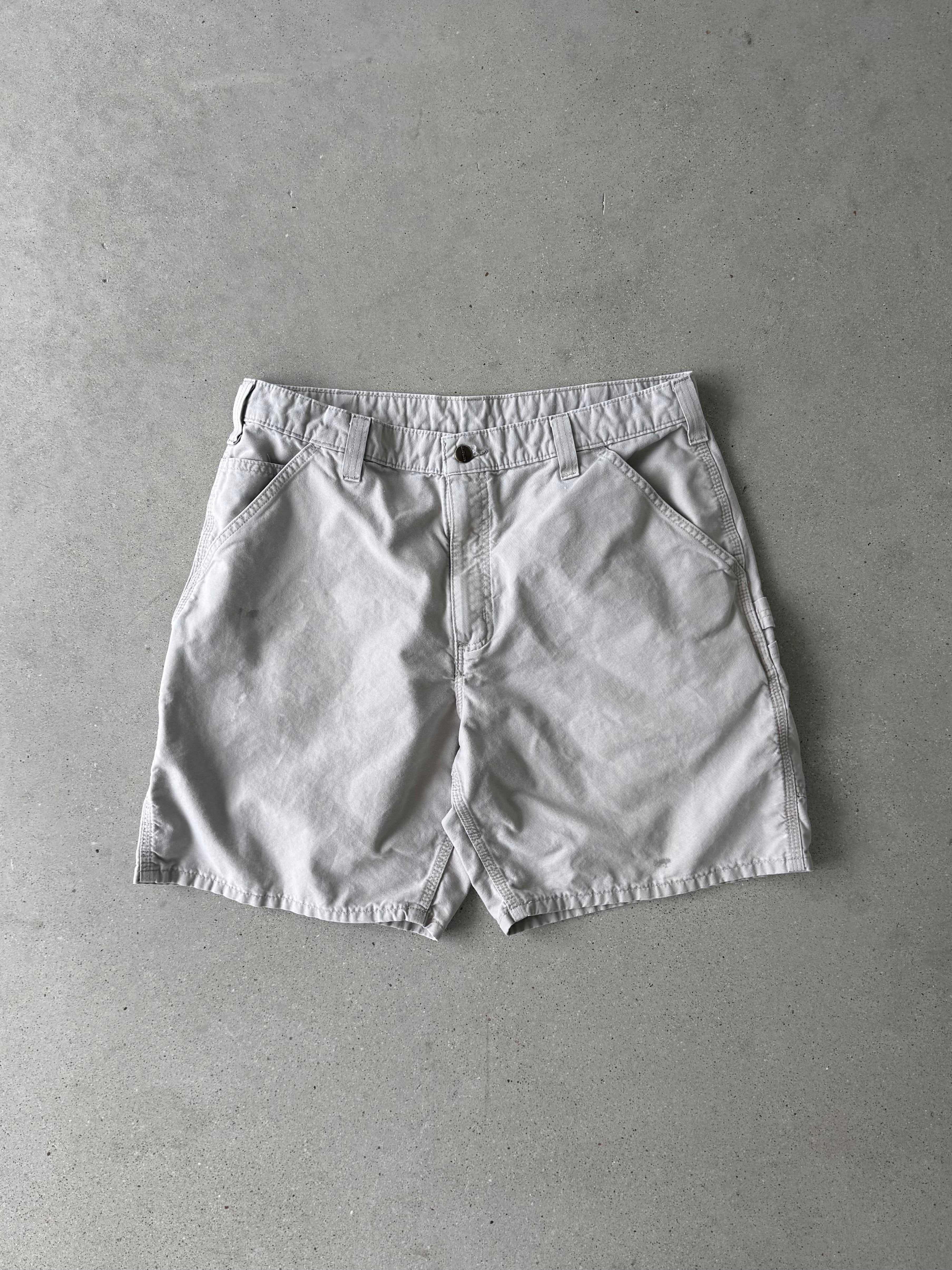 Vintage Carhartt Off-white Carpenter Shorts - 34
