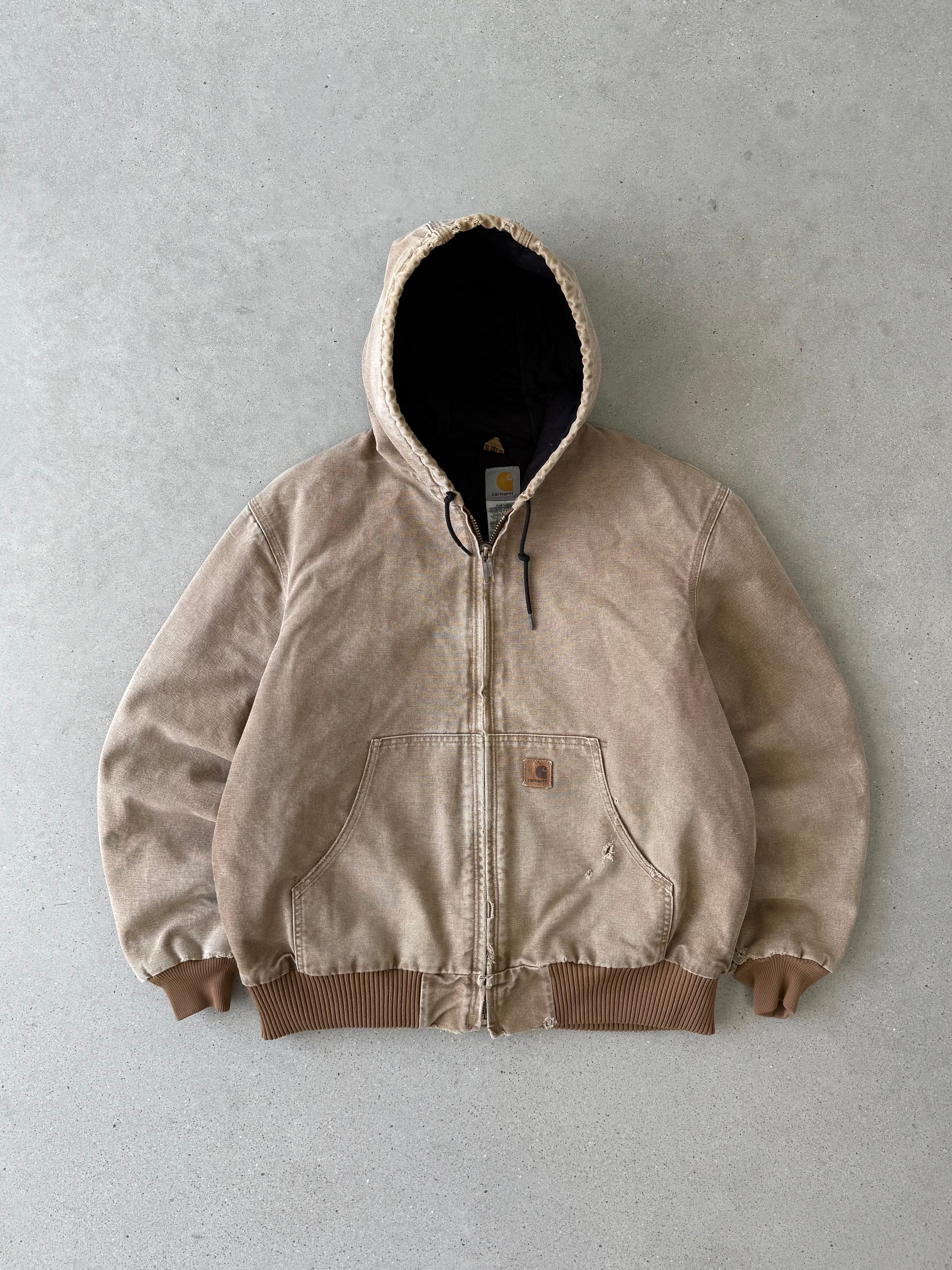 Vintage Carhartt J130 BRN Dark Tan Active Jacket - L