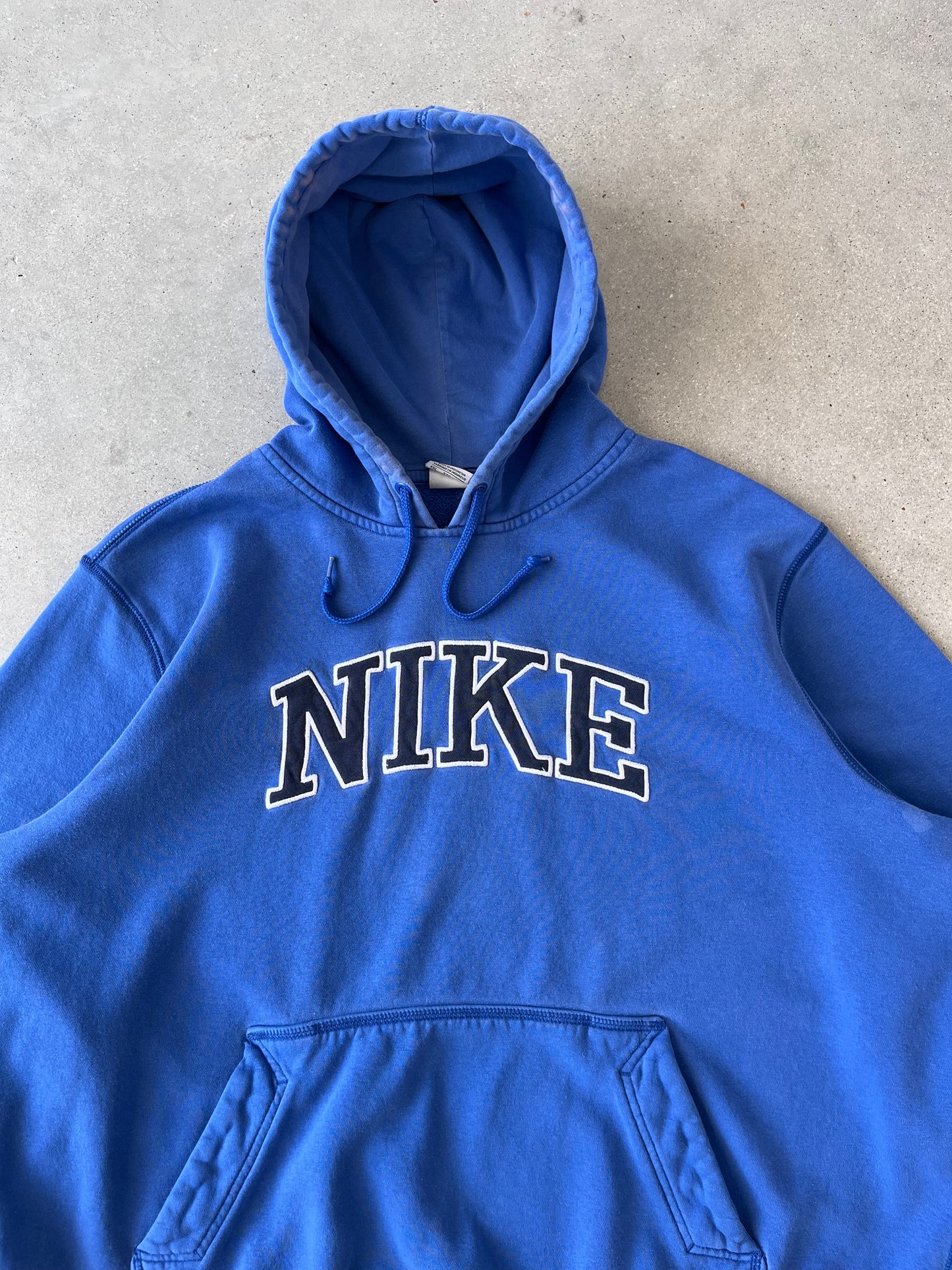 Vintage NIKE Spell-out Hoodie - XXL