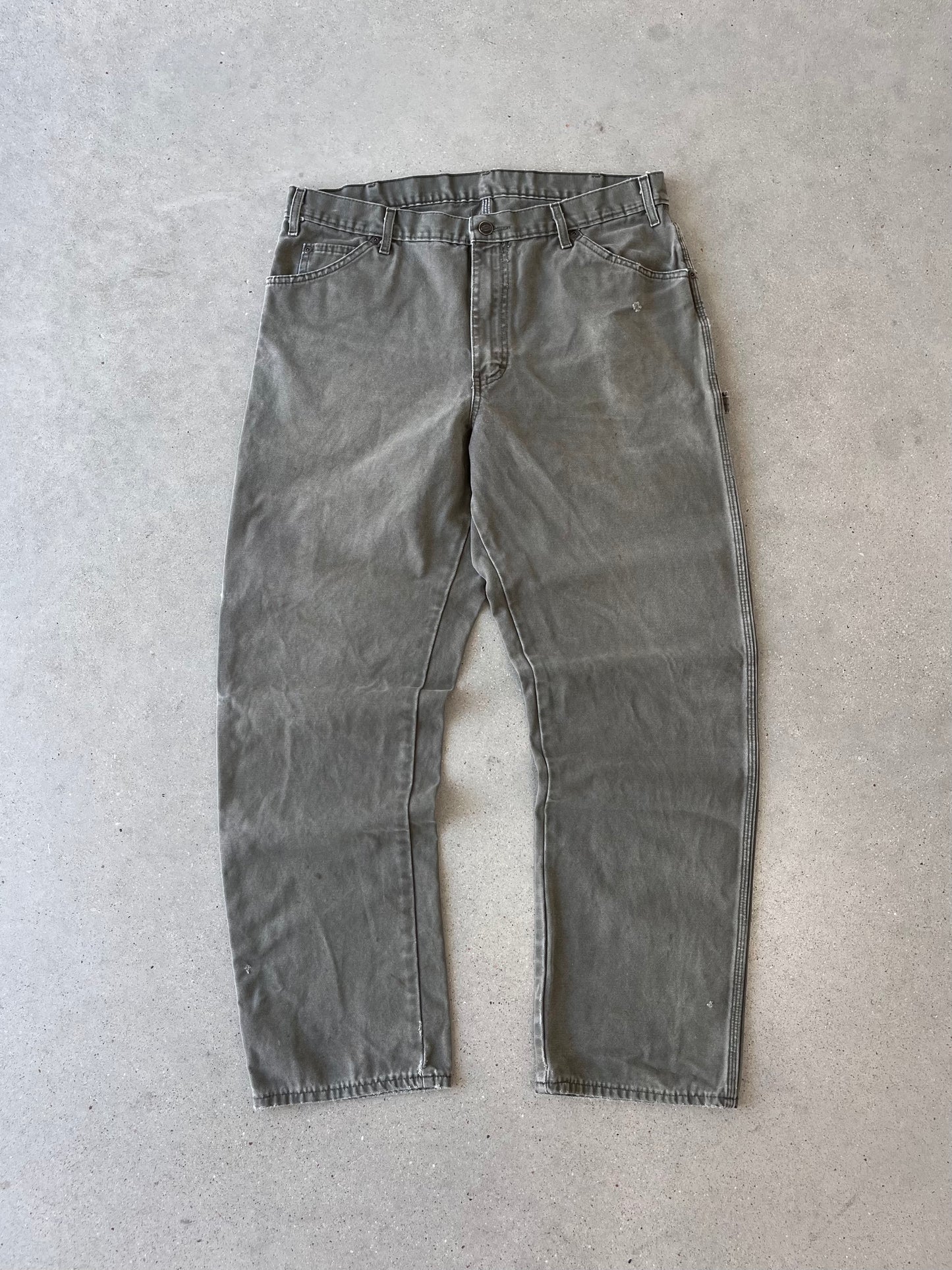 Vintage Dickies Olive Carpenter Pants - 36x32