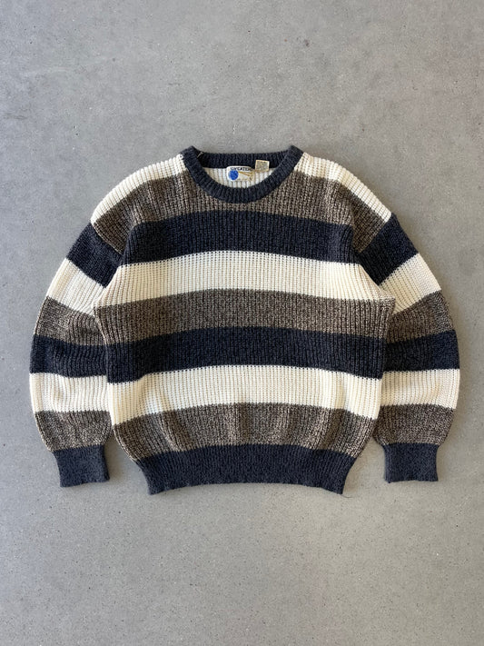 Vintage Knitted Sweater - L