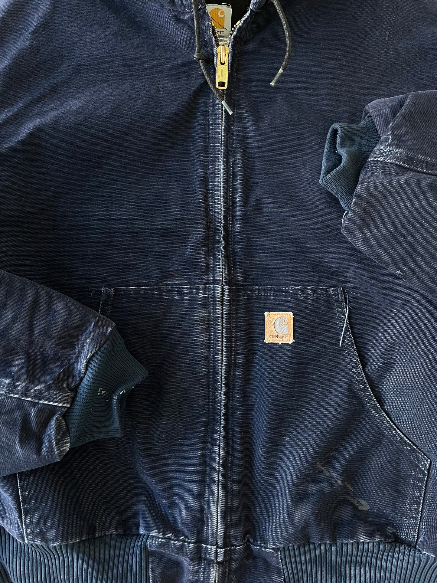 Vintage Carhartt Navy Active Jacket - XL